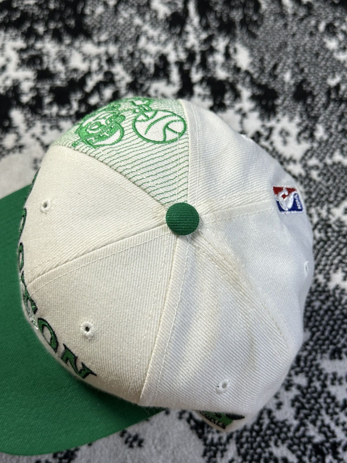Sports Specialties Vintage NBA Boston Celtics Laser Sports Specialties Hat Size ONE SIZE - 5 Thumbnail