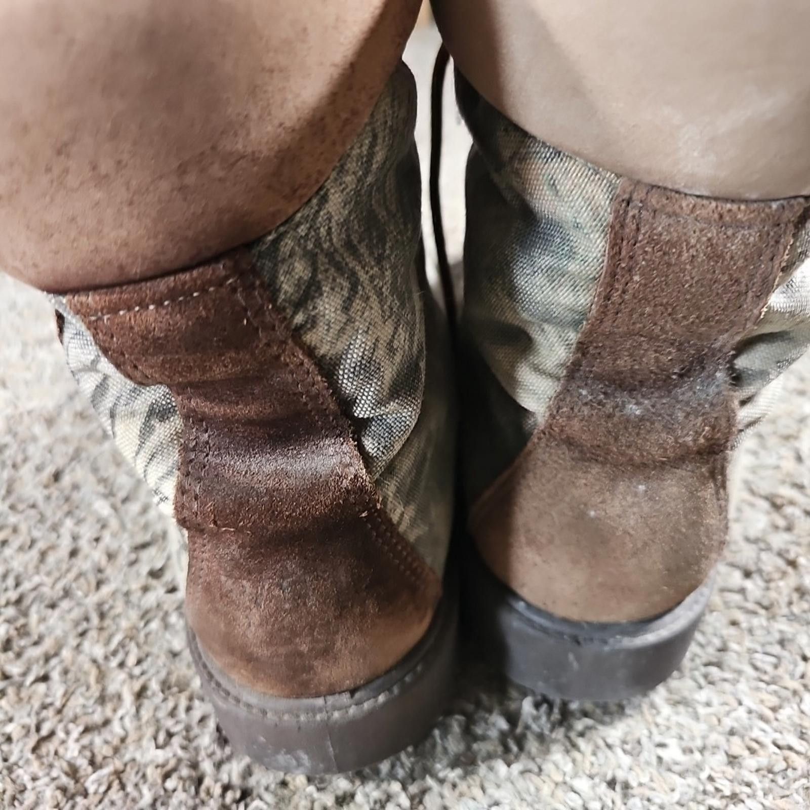 Other Wild Wolf Rocky Camo Pattern Boots 13W Thinsulate Aqua Guard Size US 13 / EU 46 - 7 Thumbnail