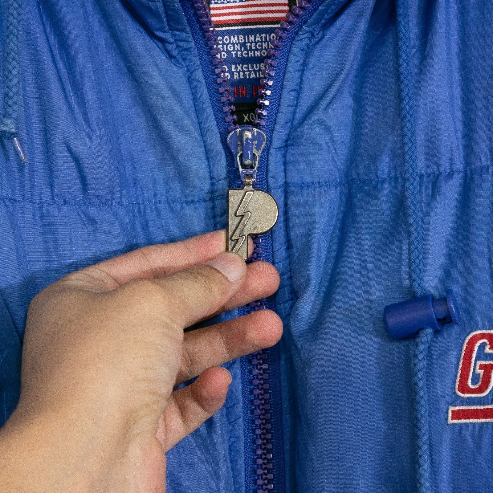Vintage Vintage Pro Player New York Giants Down Puffer Jacket XL Size US XL / EU 56 / 4 - 6 Thumbnail