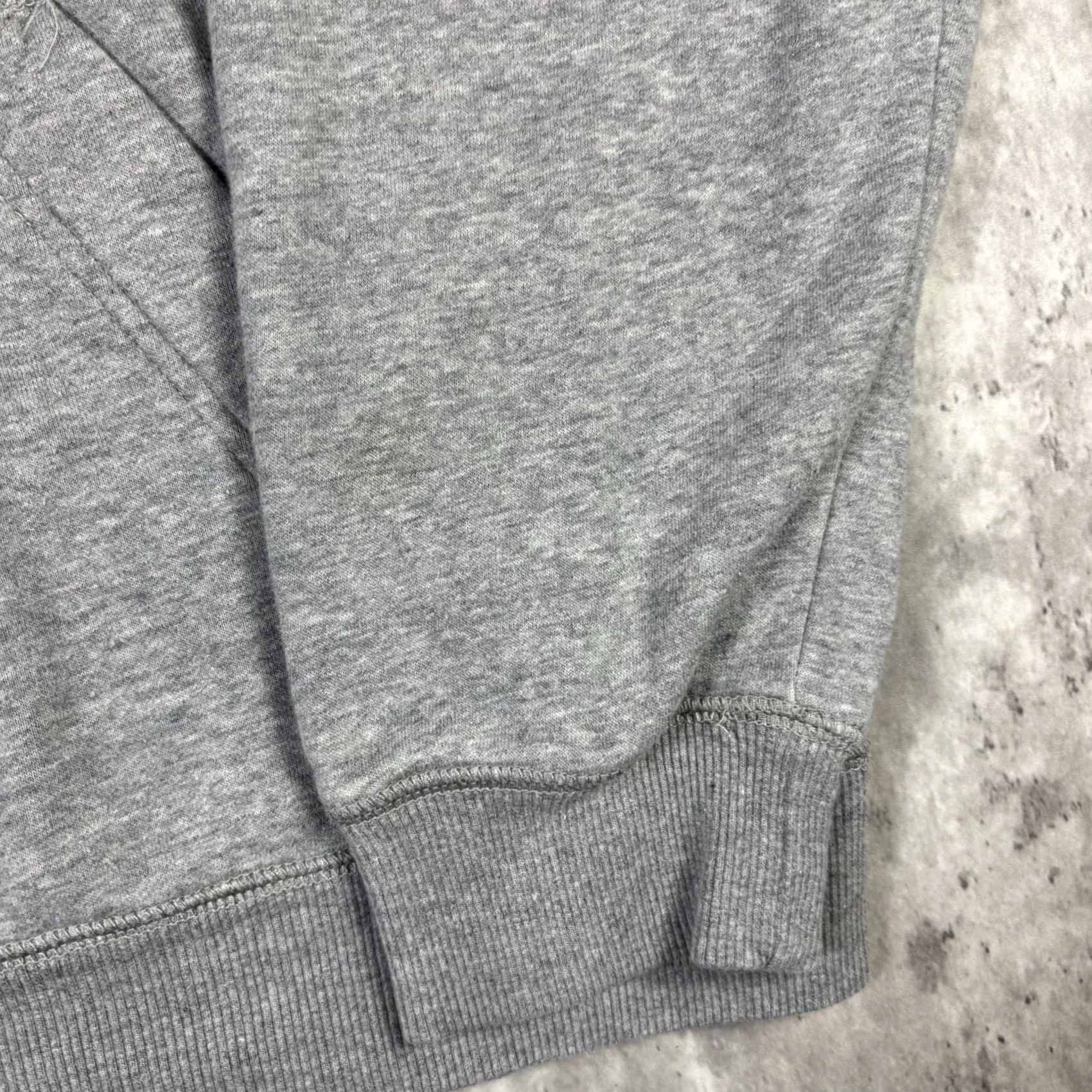 Nike VINTAGE Nike Gray Pullover Sweatshirt Hoodie Embroidered Logo XL Men Size US XL / EU 56 / 4 - 7 Thumbnail