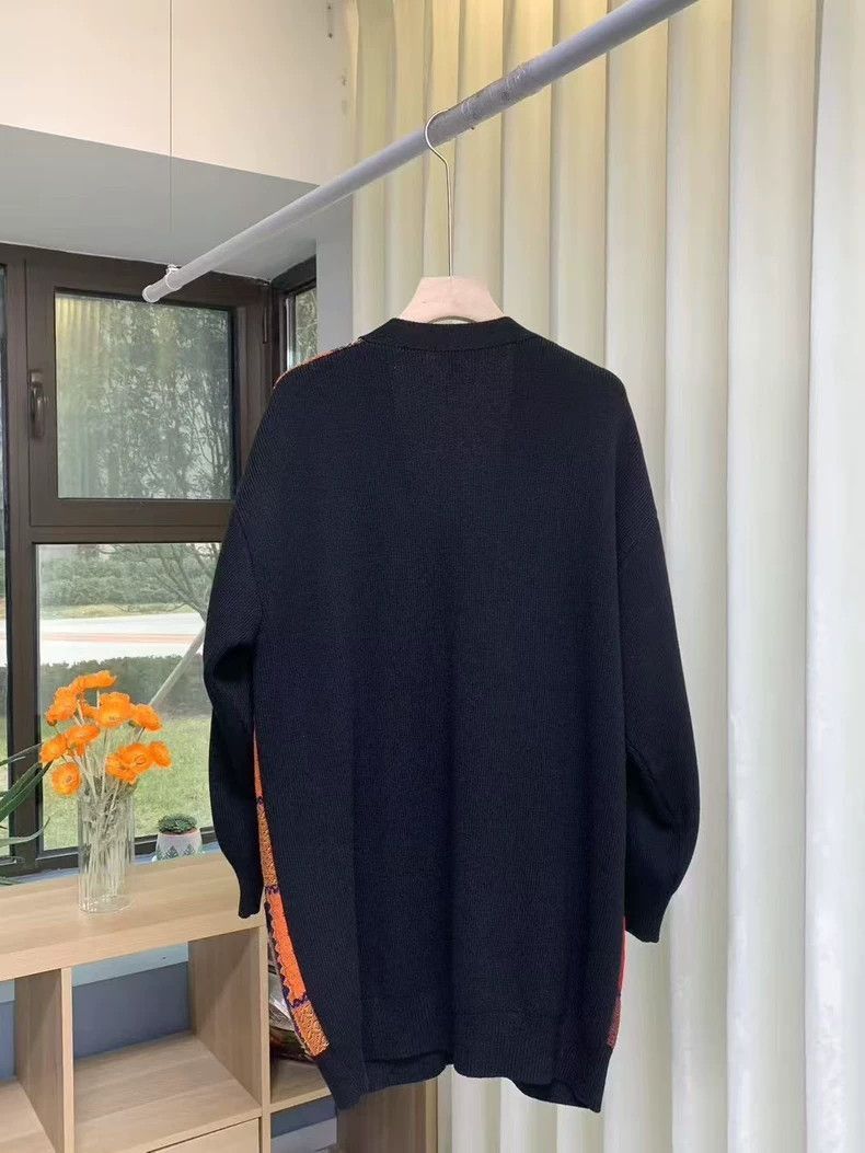 Loewe LOEWE Colorful Oversized Wool Cardigan Size US S / EU 44-46 / 1 - 4 Thumbnail