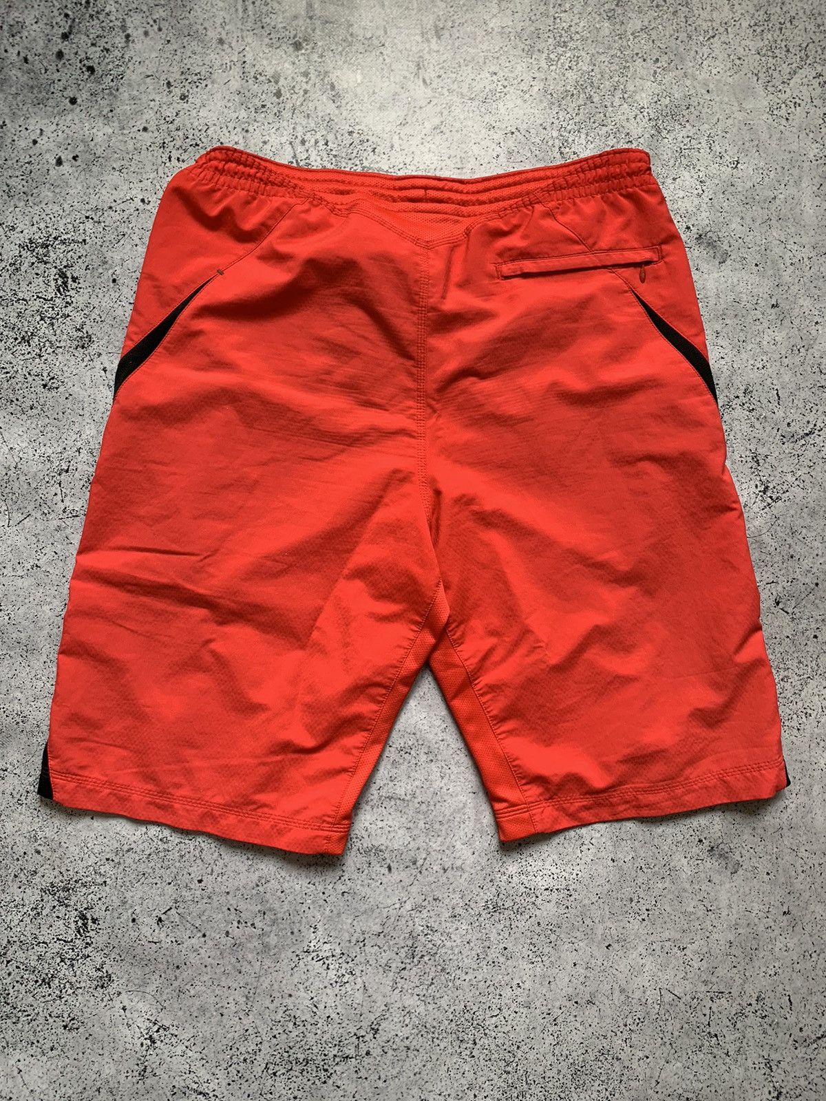Nike × Vintage Vintage Nike Baggy Shorts Drill Swoosh Y2K USA Size US 33 - 4 Thumbnail