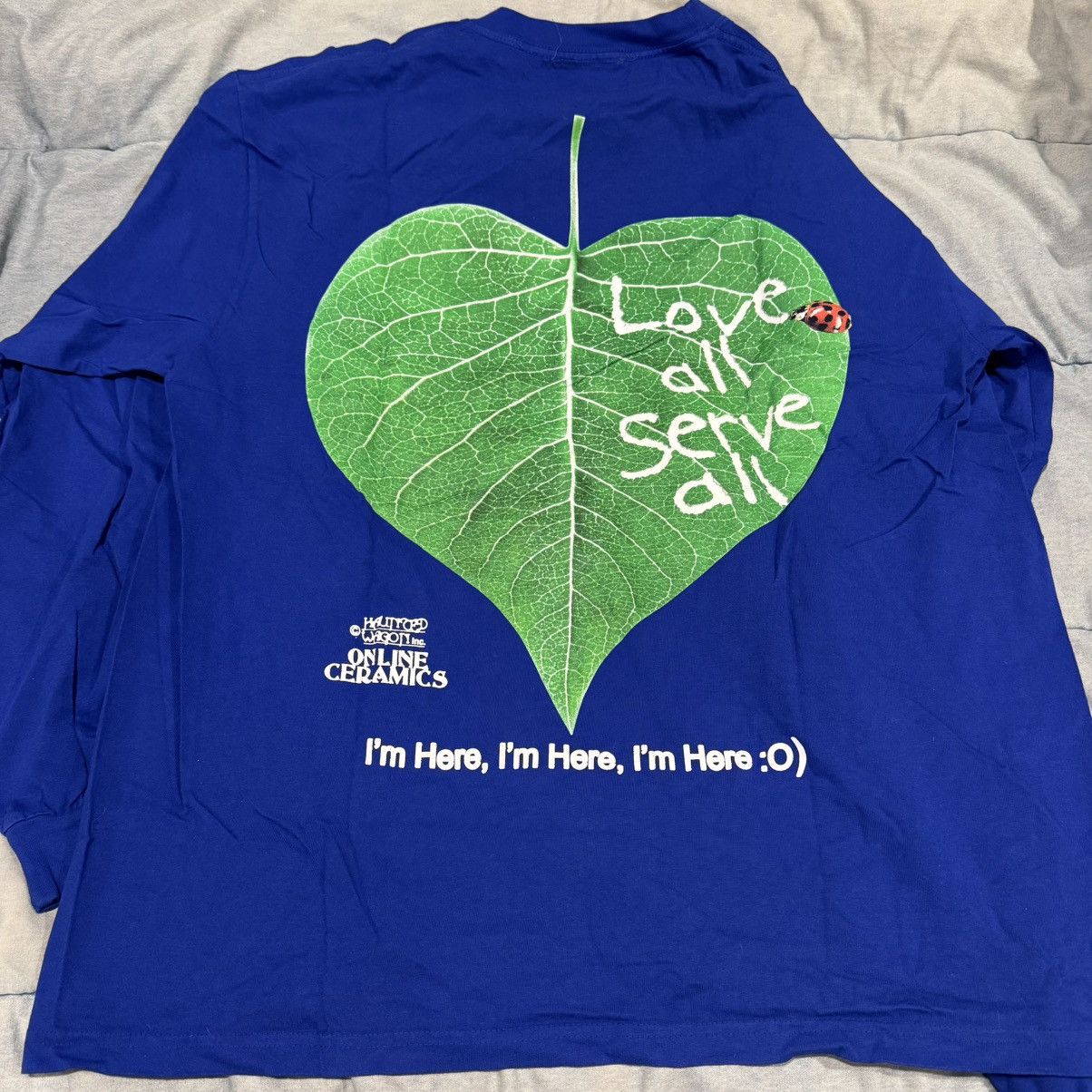 Online Ceramics Online Ceramics Let Peace Grow Tee Size US XL / EU 56 / 4 - 5 Thumbnail