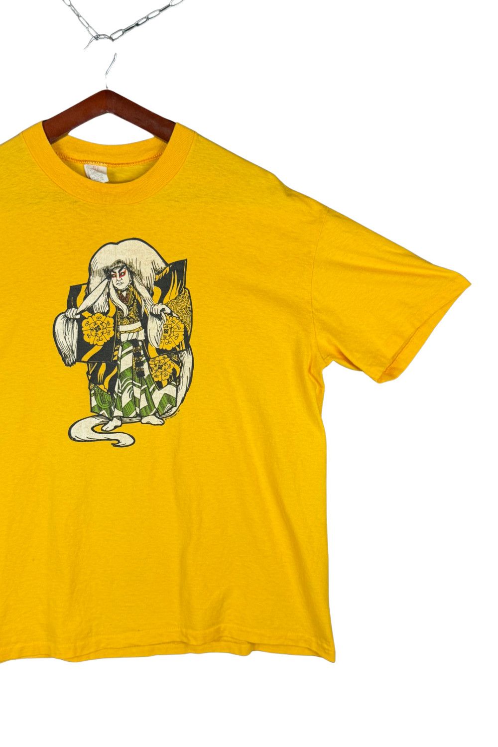 Vintage 1980 R. Tatsuno Kabuki Graphic Tee - Stedman Hi-Cru - USA Size US XL / EU 56 / 4 - 6 Thumbnail