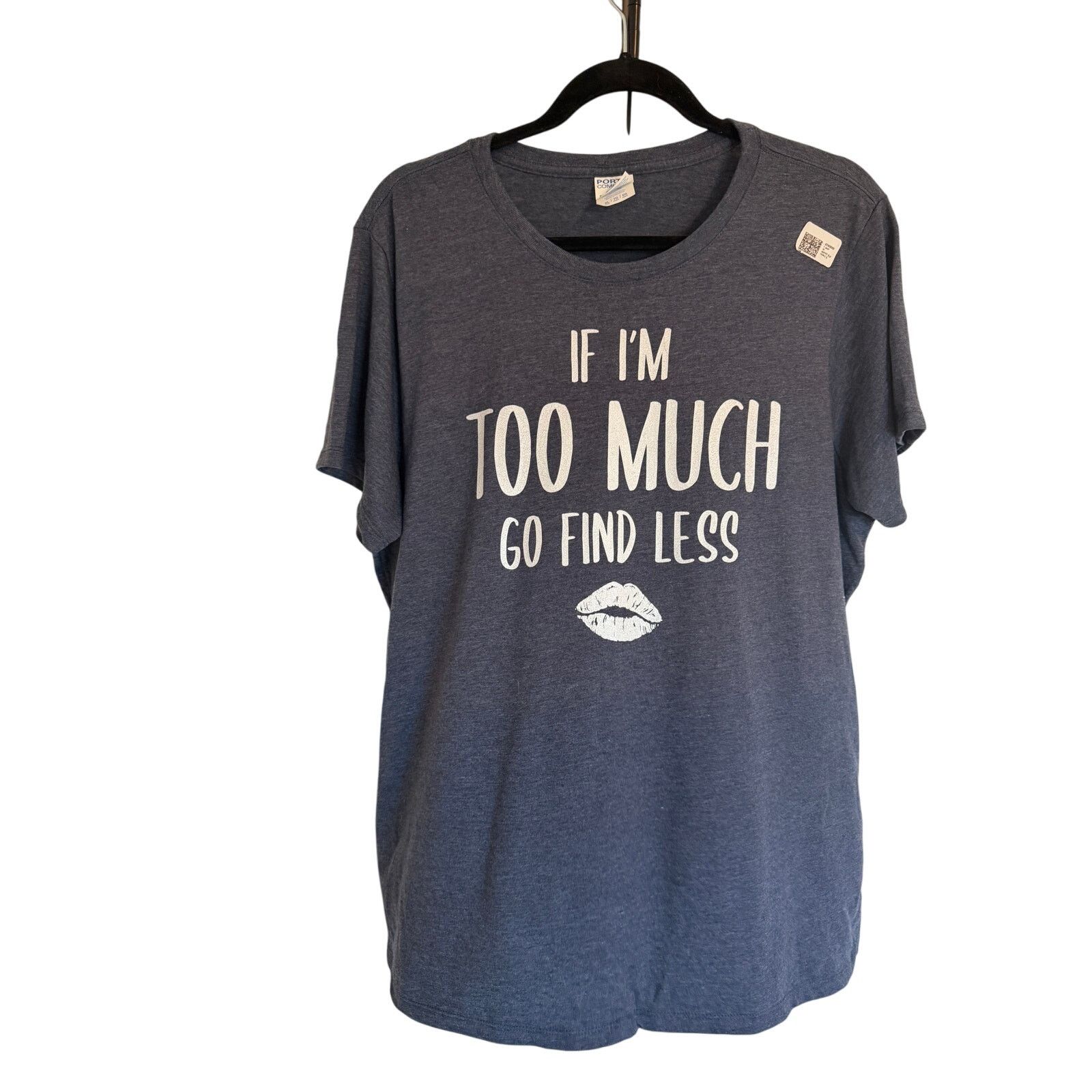 Other Port & Company Graphic Short Sleeve Funny Crew Neck T-Shirt Size XL / US 12-14 / IT 48-50 - 4 Thumbnail