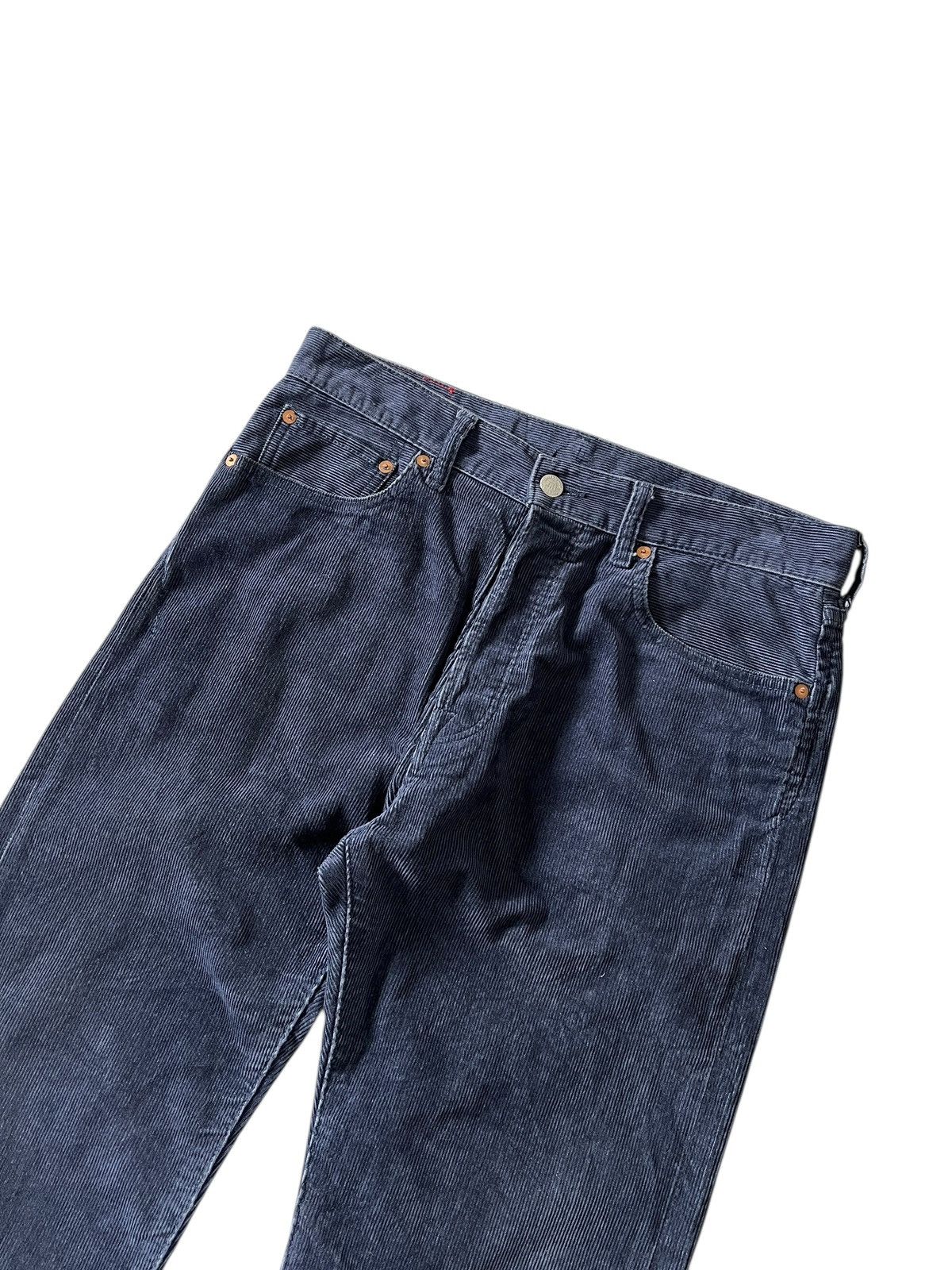KATO Triple A by Kato’ Indigo Corduroy Pants Size US 32 / EU 48 - 5 Thumbnail