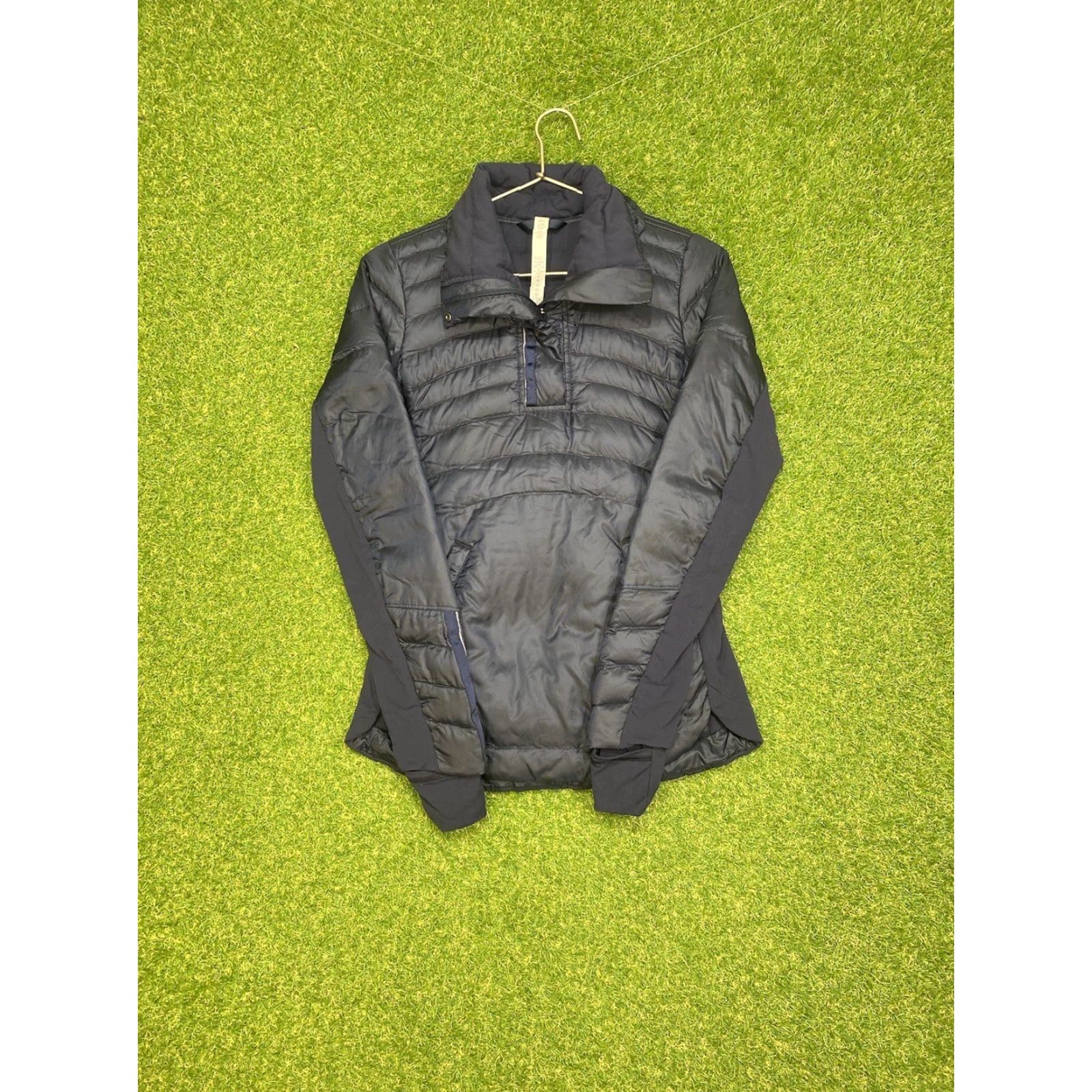 Lululemon Lululemon Down For it All Jacket Womens Size 4 Blue Size S / US 4 / IT 40 - 3 Thumbnail