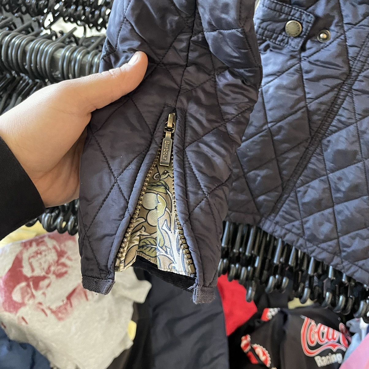 Barbour × London Fog Uk8 BARBOUR Ruskin Quilted Jacket Coat old William Morris Size S / US 4 / IT 40 - 9 Thumbnail