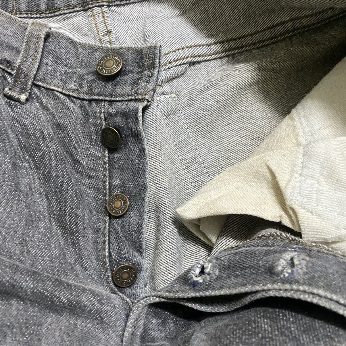 Levi's Vintage 80s Levis 501 Faded Black Jeans Size US 30 / EU 46 - 18 Thumbnail