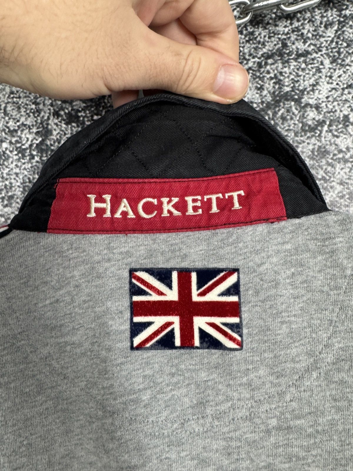 Hackett Hackett Aston Martin Racing Long Sleeve Polo Shirt Size L Size US L / EU 52-54 / 3 - 13 Thumbnail