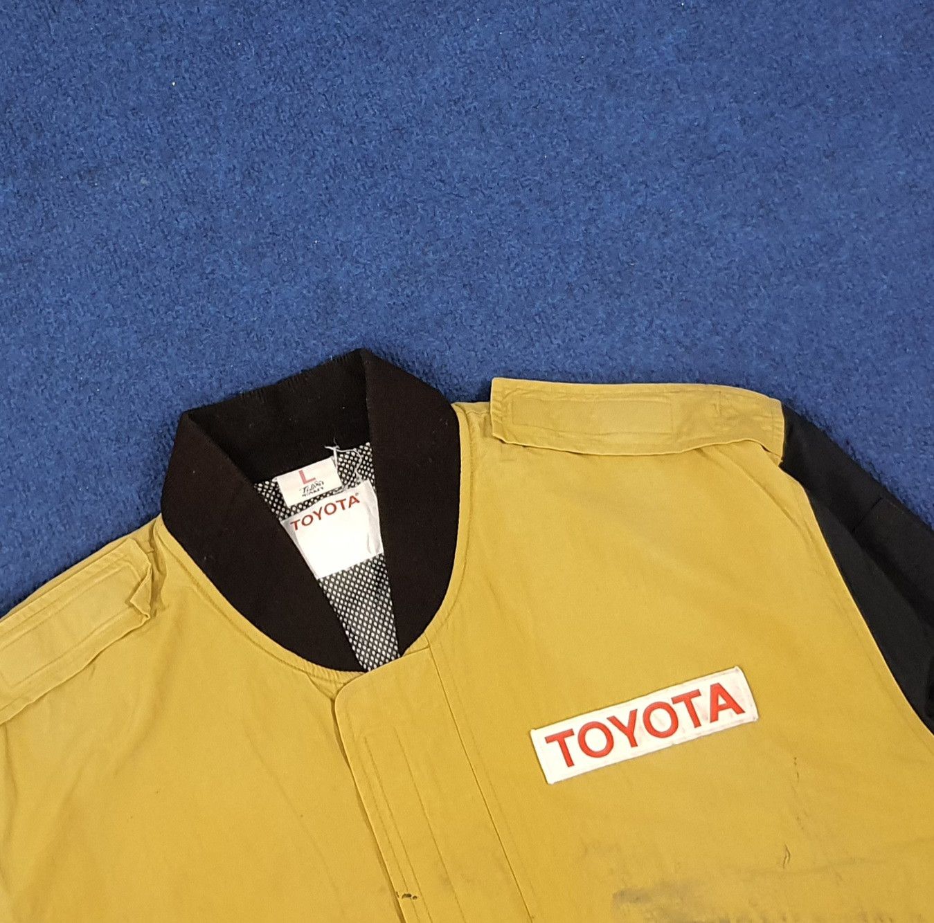 Japanese Brand × Vintage Vintage Toyota TRD Racing Team Motorsports Bomber Jacket Size US XL / EU 56 / 4 - 4 Thumbnail
