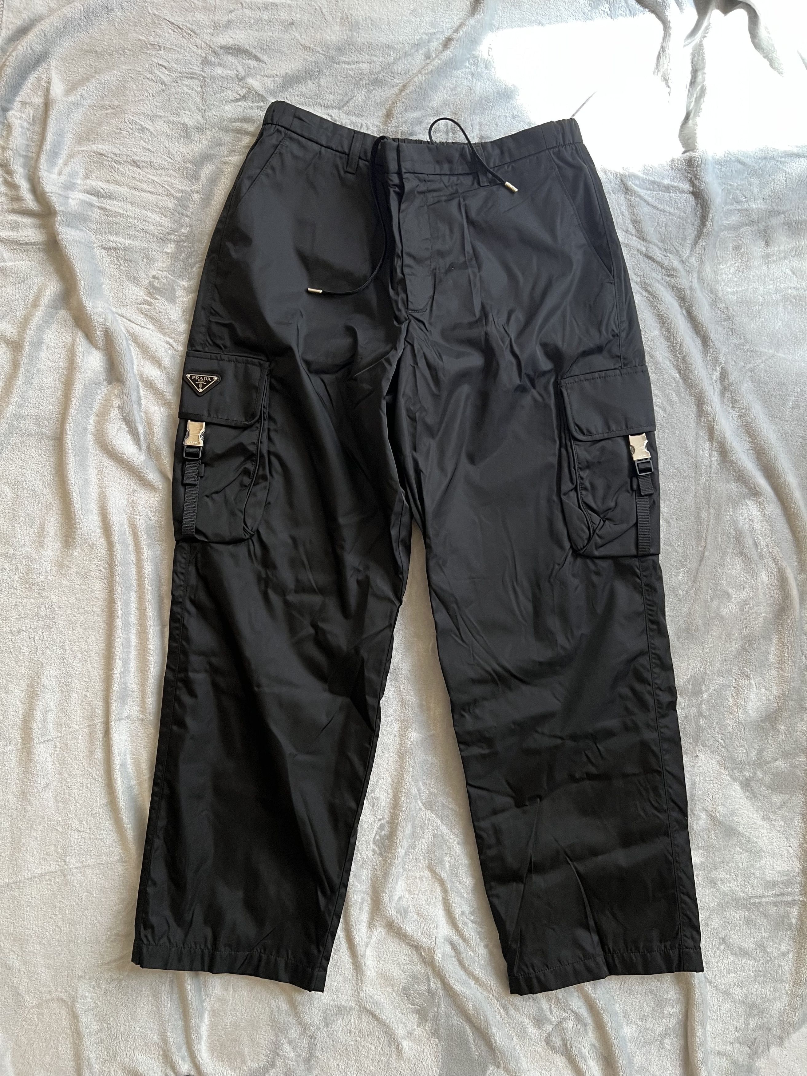 Prada Prada Re-Nylon Cargo Pants Size US 32 / EU 48 - 1 Thumbnail