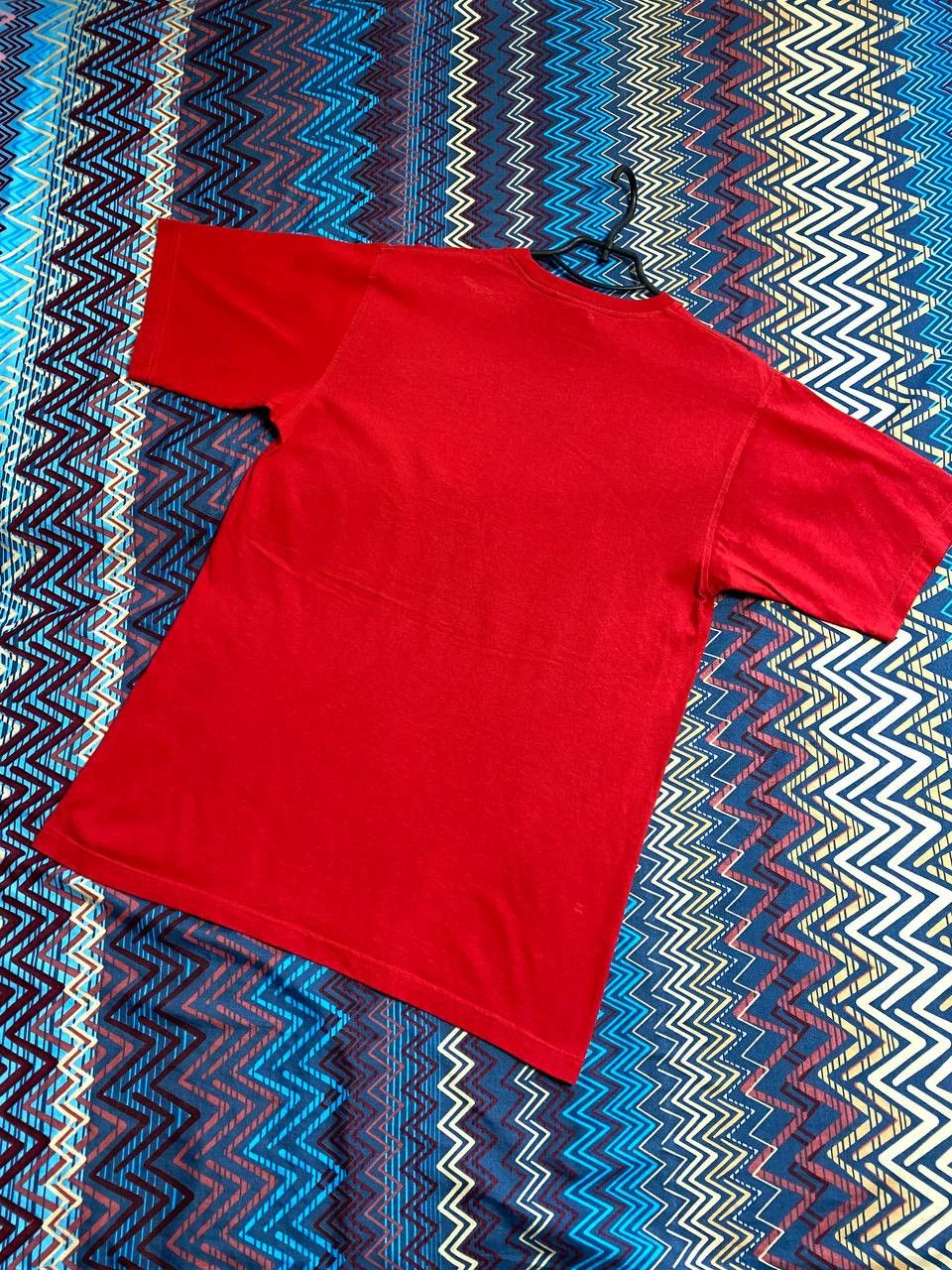 Nike × Vintage Rare Vintage T-Shirt Nike Centr Logo Small Swoosh. Size US M / EU 48-50 / 2 - 8 Thumbnail