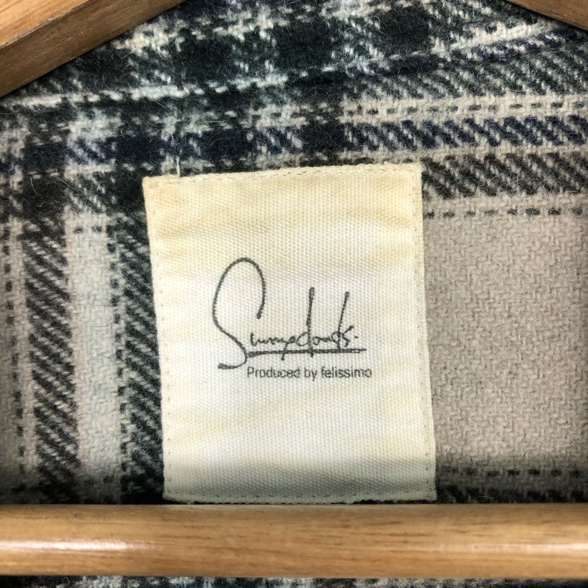 Japanese Brand × Vintage 🔥VINTAGE FLANNEL BIKER JACKET FELISSIMO TARTAN DESIGN CHECK Size US M / EU 48-50 / 2 - 19 Thumbnail