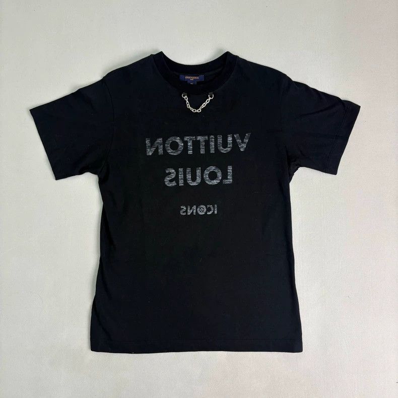 Louis Vuitton Louis Vuitton Logo Short Sleeve Tee XS - dmc Size US XS / EU 42 / 0 - 1 Thumbnail