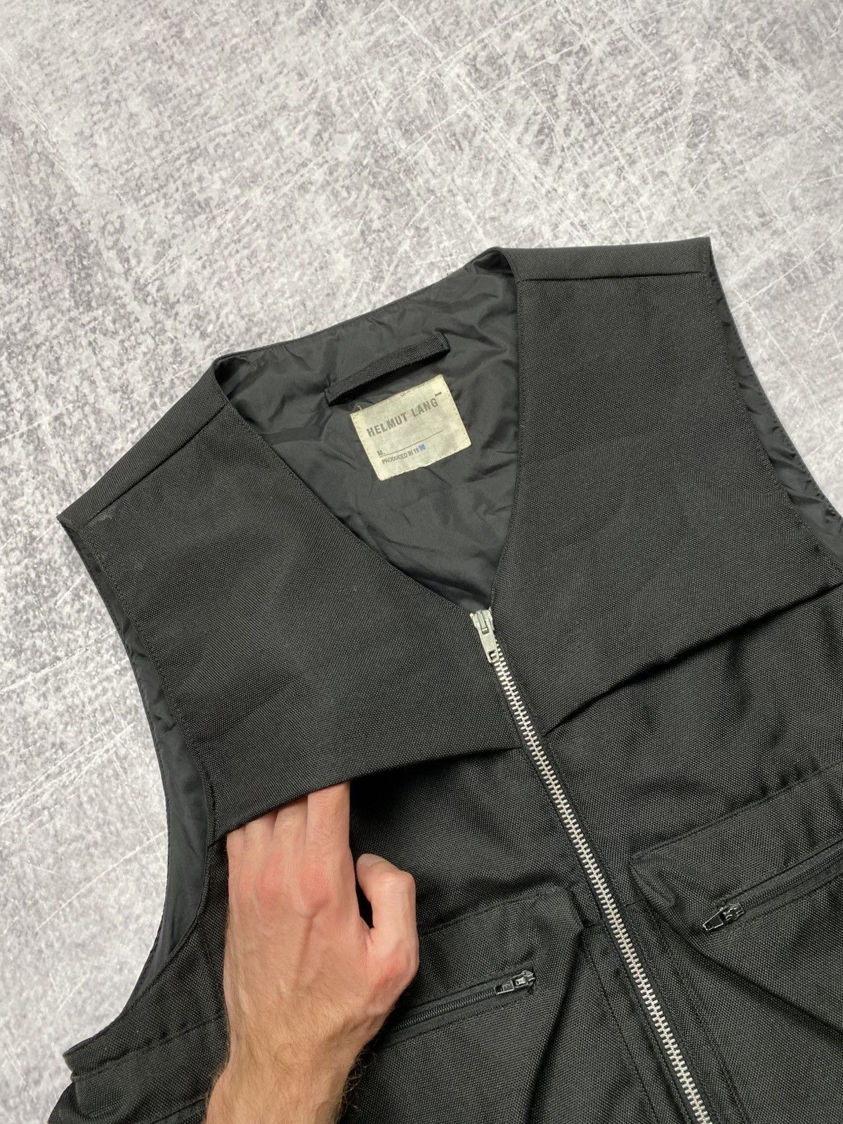 Helmut Lang Archive AW98 Helmut Lang Multi Pocket Zippered Cargo Vest Size US L / EU 52-54 / 3 - 4 Thumbnail