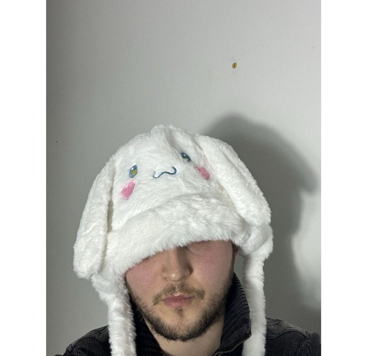 Anime × Japanese Brand × Vintage Japanese Y2K Anime i Ushanka Cute Winter Hat Size ONE SIZE - 3 Thumbnail