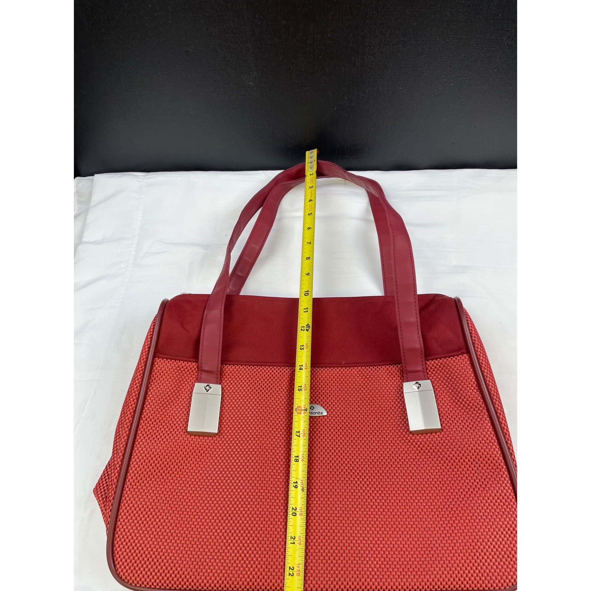 Samsonite Samsonite Overnight Red carry on travel Tote Red Shoulder Ba Size ONE SIZE - 5 Thumbnail