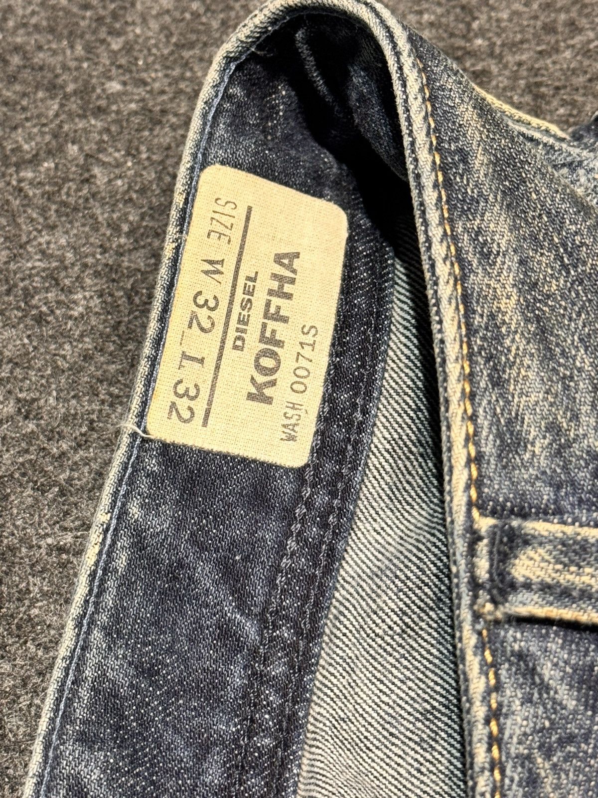 Diesel Title: Vintage Diesel Industry Denim Jeans - Distressed Wash Size US 32 / EU 48 - 5 Thumbnail