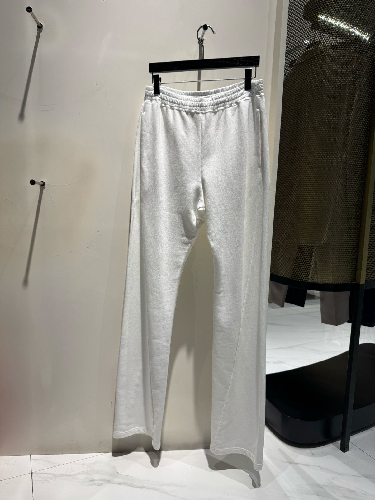 Maison Margiela NWT Drawstring Wide-Leg Trousers - White , S Size US 30 / EU 46 - 1 Thumbnail