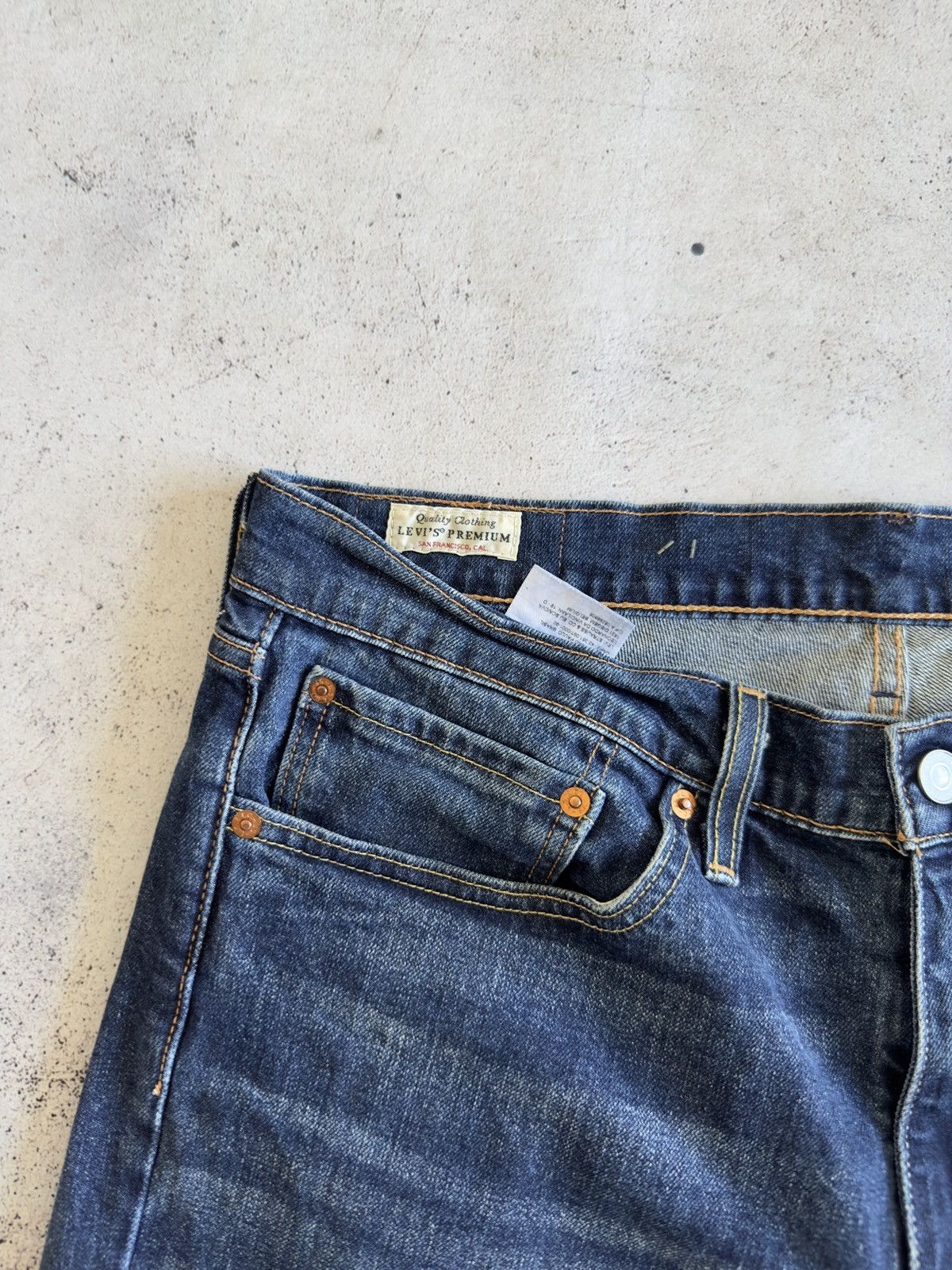 Levi's Levis 511 Blue Denim Jeans Pants Size 34/32 Size US 34 / EU 50 - 6 Thumbnail