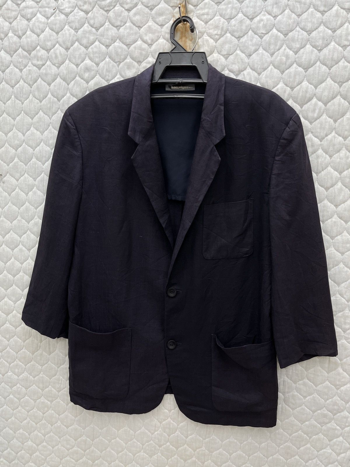 Issey Miyake × Vintage 🔥🔥🔥ARCHIVE VTG ISSEY MIYAKE MEN BLAZER JACKET Size US M / EU 48-50 / 2 - 2 Thumbnail