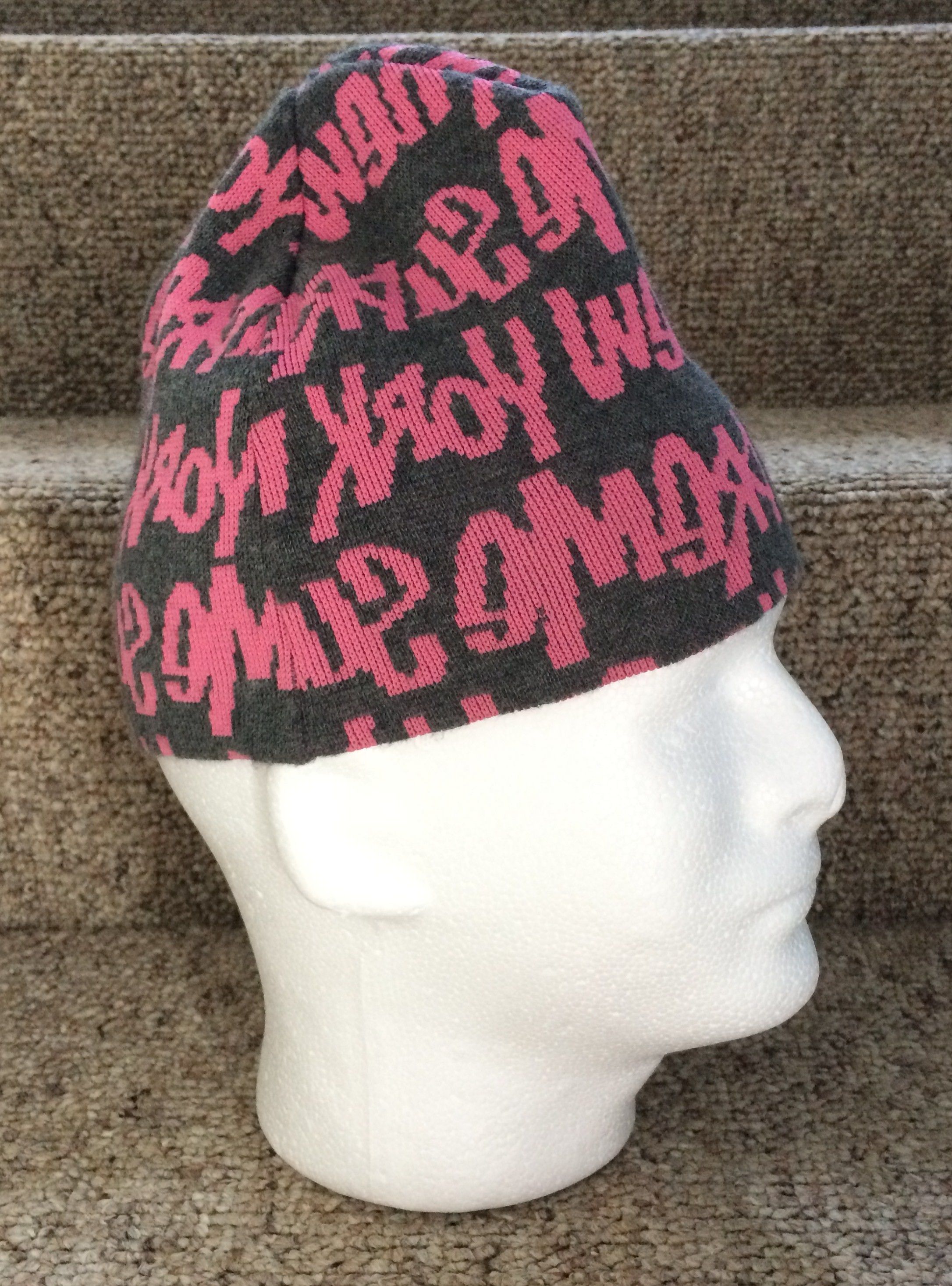 2001 Supreme Graffiti Logo Beanie シュプリーム Vintage 2000s 2001 Supreme Fat Tip Graffiti Script Beanie