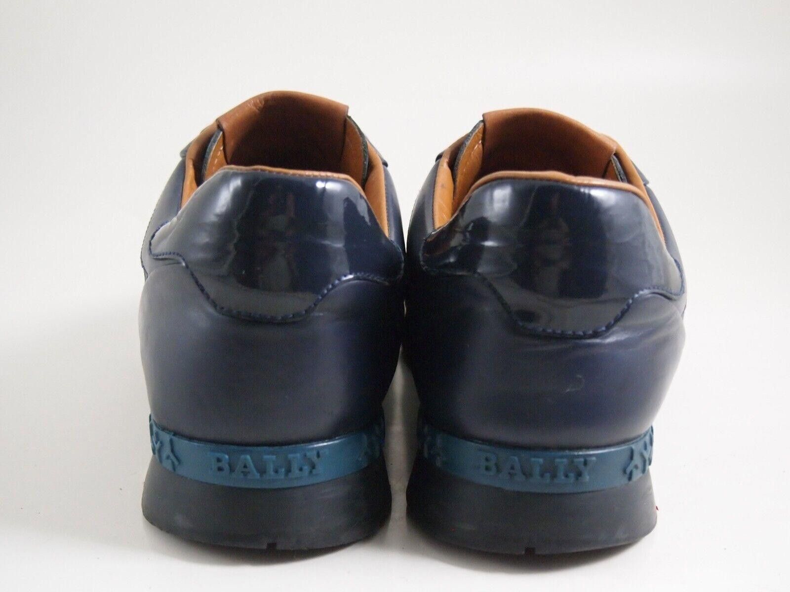 Bally Bally Sneakers Blue Leather Mesh Black Suede EU 41 US 8 Size US 8 / EU 41 - 6 Thumbnail