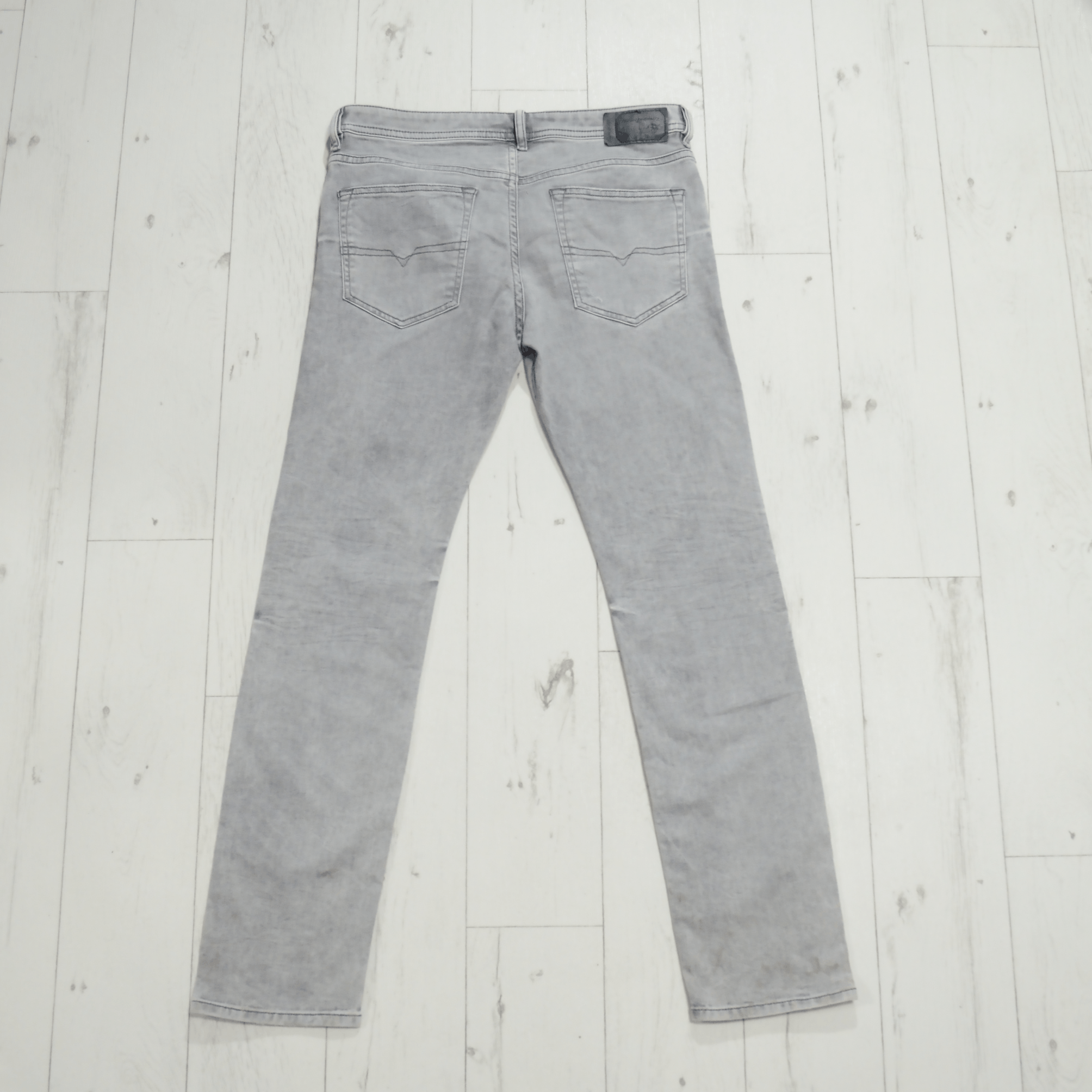 Diesel Diesel Mens Jeans Buster Slim Tapered Gray Size 32/32 Size US 32 / EU 48 - 2 Thumbnail