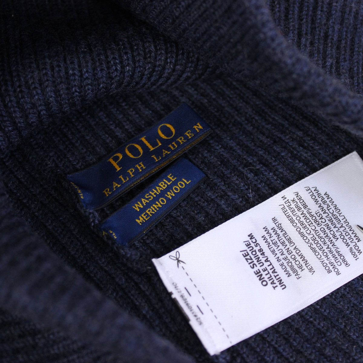 Polo Ralph Lauren Polo Ralph Lauren Hat Merino Wool Size ONE SIZE - 3 Thumbnail