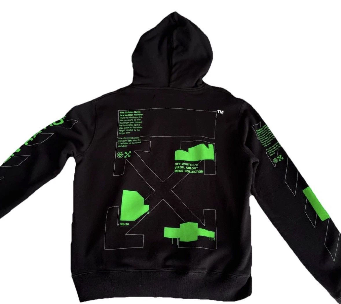 Off-White Off White Arch Shapes Slim Hoodie Size US L / EU 52-54 / 3 - 1 Thumbnail