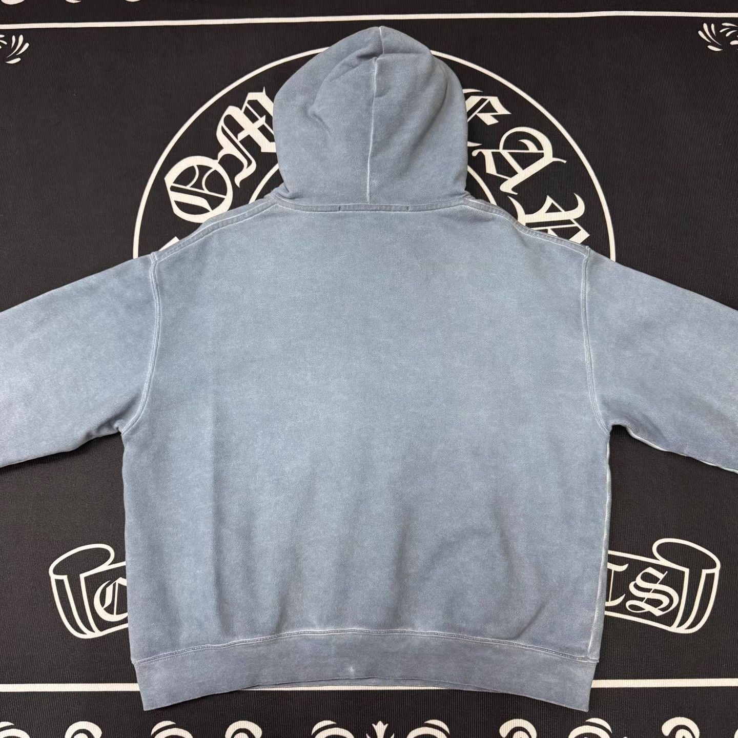 Alexander Wang Alexander Wang Haze BlueFullRhinestone Acid Wash Hoodie Q10 Size US M / EU 48-50 / 2 - 3 Thumbnail