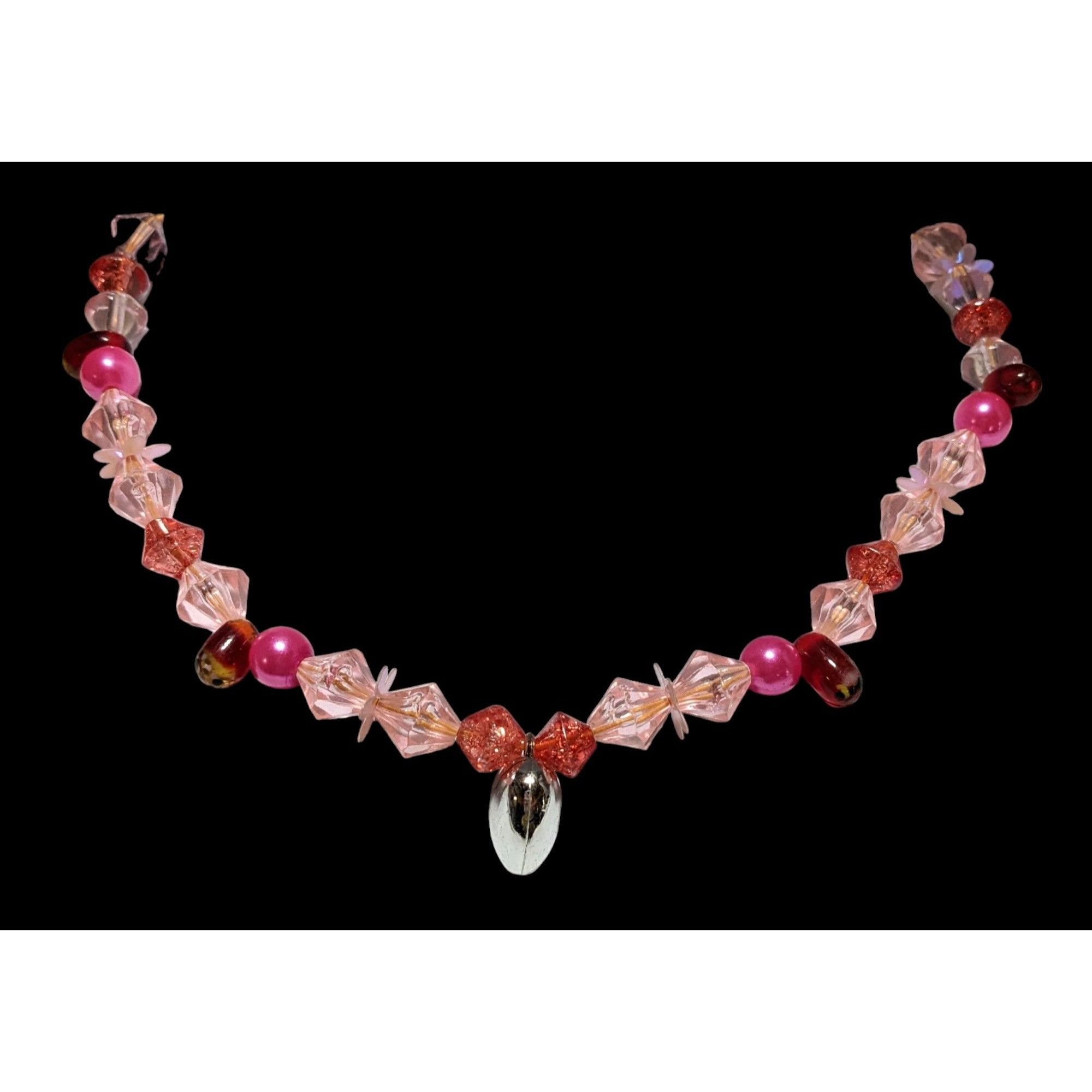 Other Handmade Beaded Coquette Necklace Size ONE SIZE - 2 Thumbnail