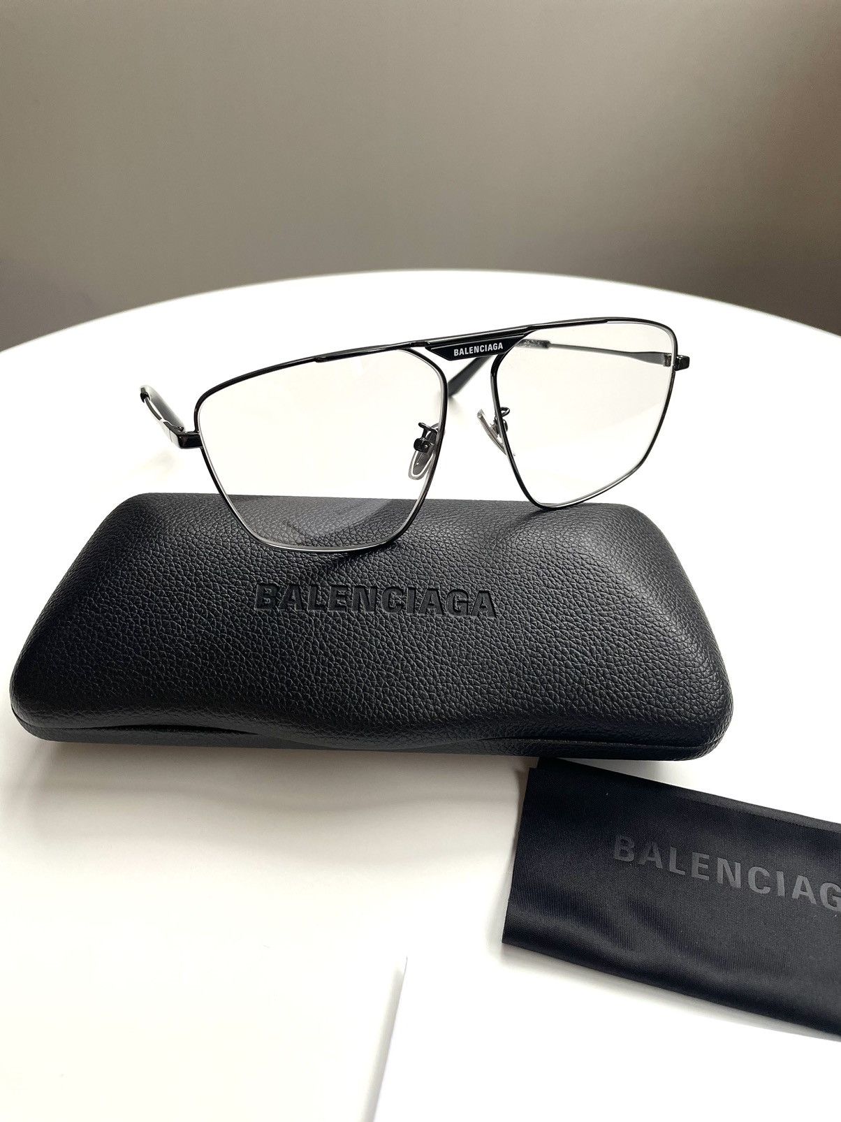 Vintage BALENCIAGA SUNGLASSES BB0246SA 004 61 Size ONE SIZE - 7 Thumbnail