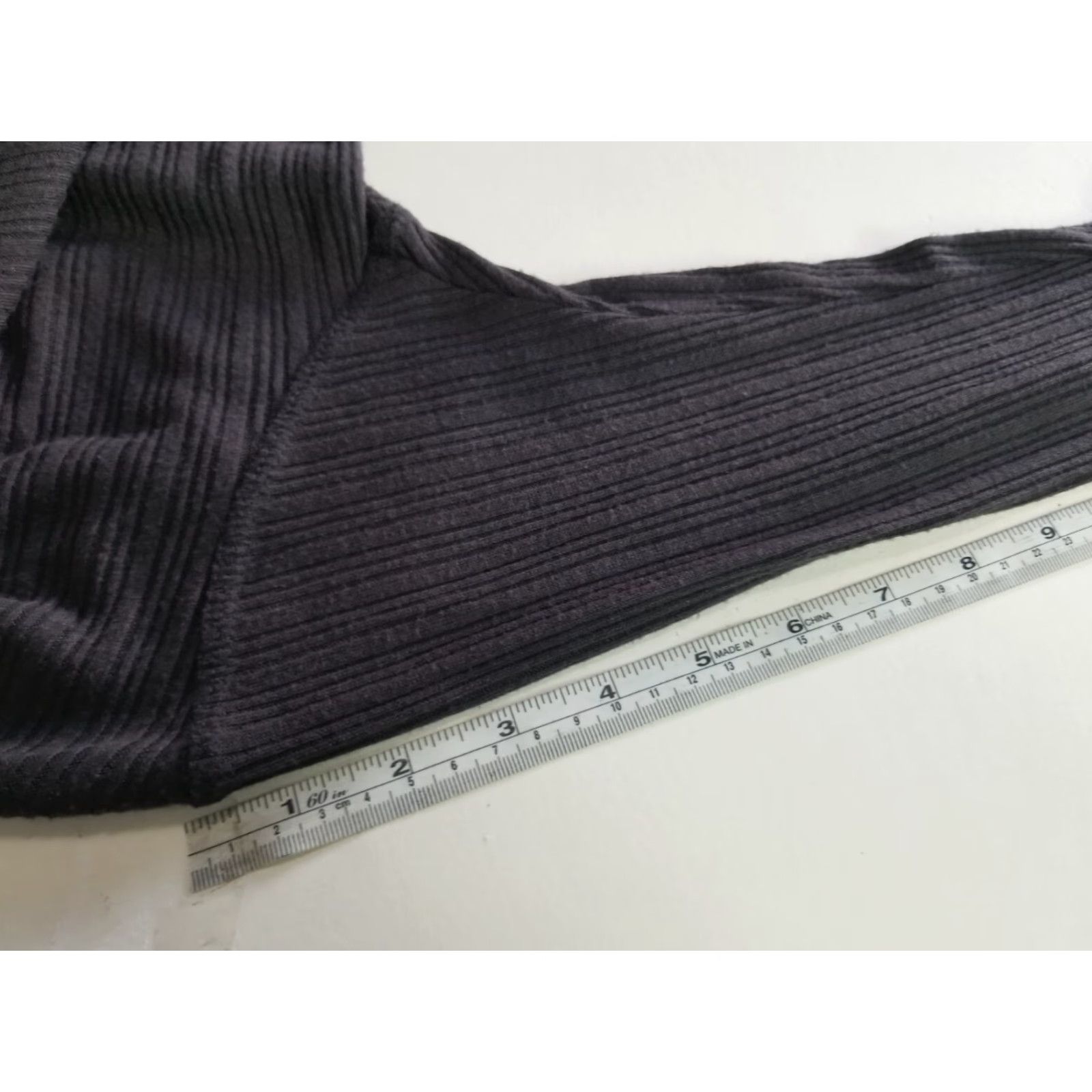 Vintage Susina Gray cowl neck tunic turtleneck sweater Size M Made In USA Long Sleeve Size M / US 6-8 / IT 42-44 - 7 Thumbnail