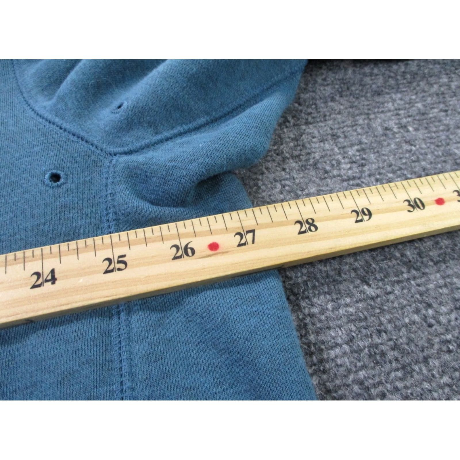 Carhartt Carhartt Hoodie Men 2XL Relaxed Blue Pockets Hooded Thermal Knit Sweatshirt Sweatshirt Logo Outdoor Workwear 90s style Mens Size US XXL / EU 58 / 5 - 5 Thumbnail