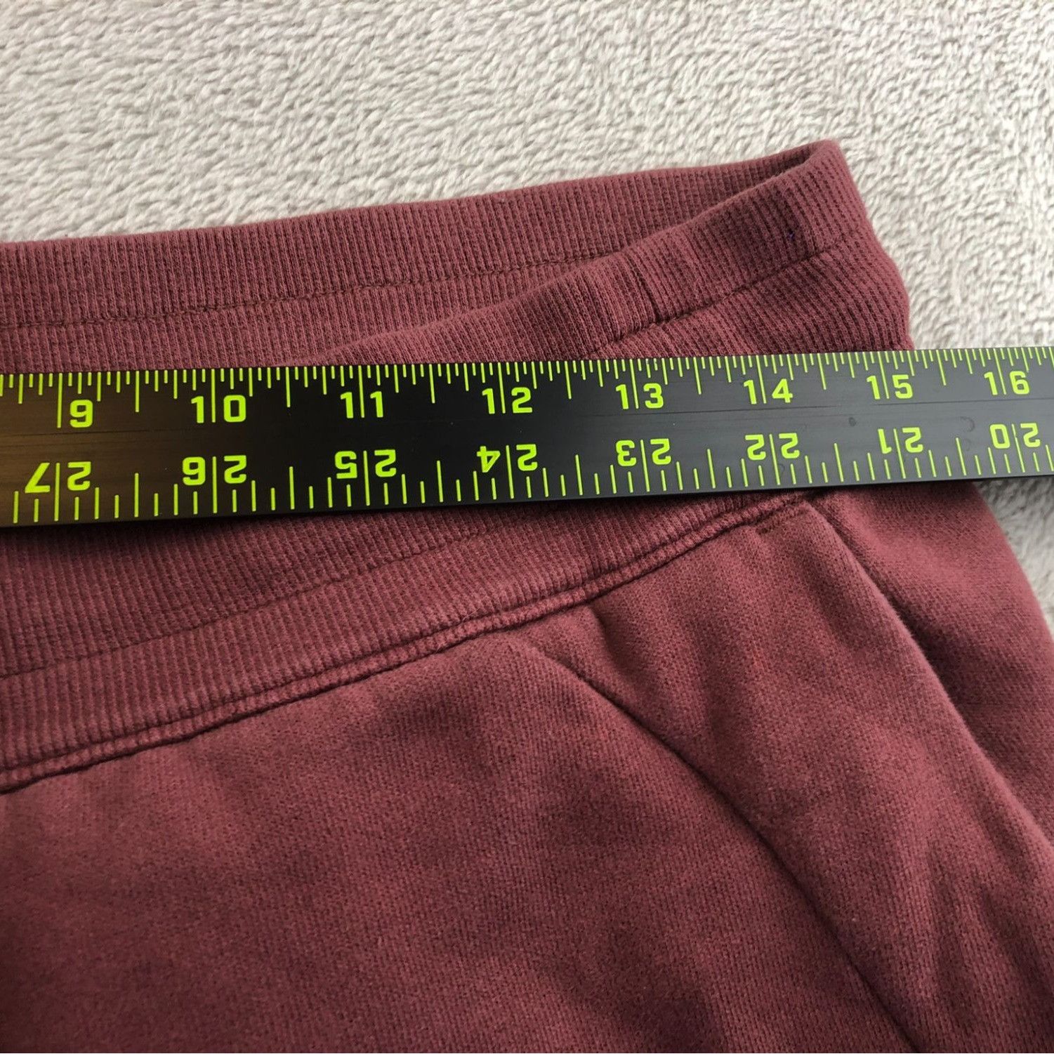 Lululemon Lululemon Womens Burgundy Joggers Size 8 Cotton Blend Elasti Size 30" / US 8 / IT 44 - 4 Thumbnail