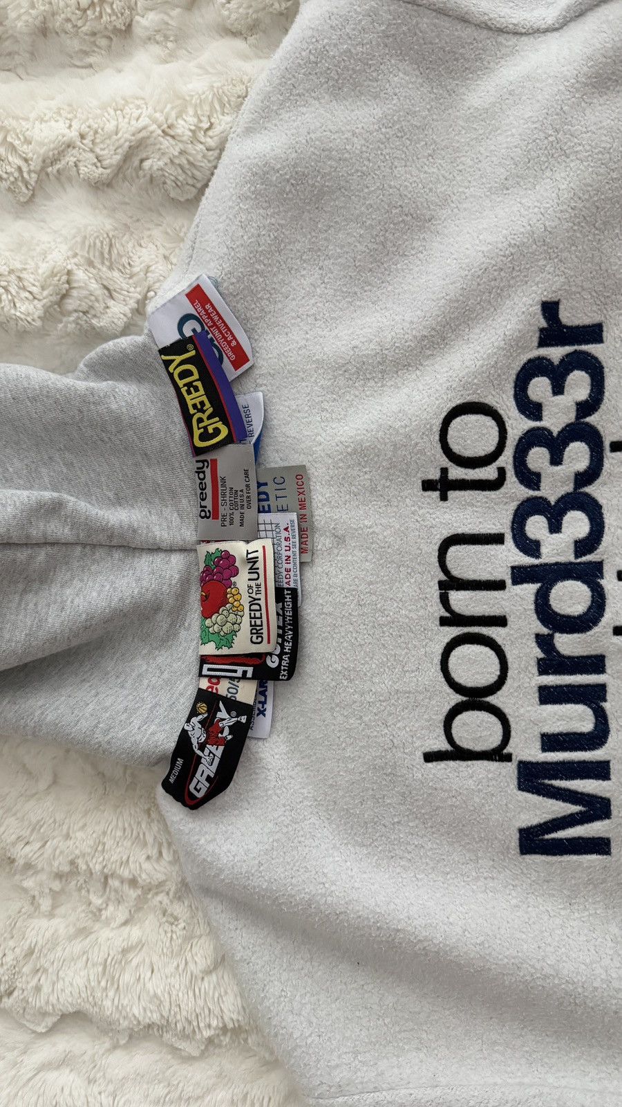Greedy Unit × murd333r.fm Murd333r.fm Hoodie Size US M / EU 48-50 / 2 - 4 Thumbnail