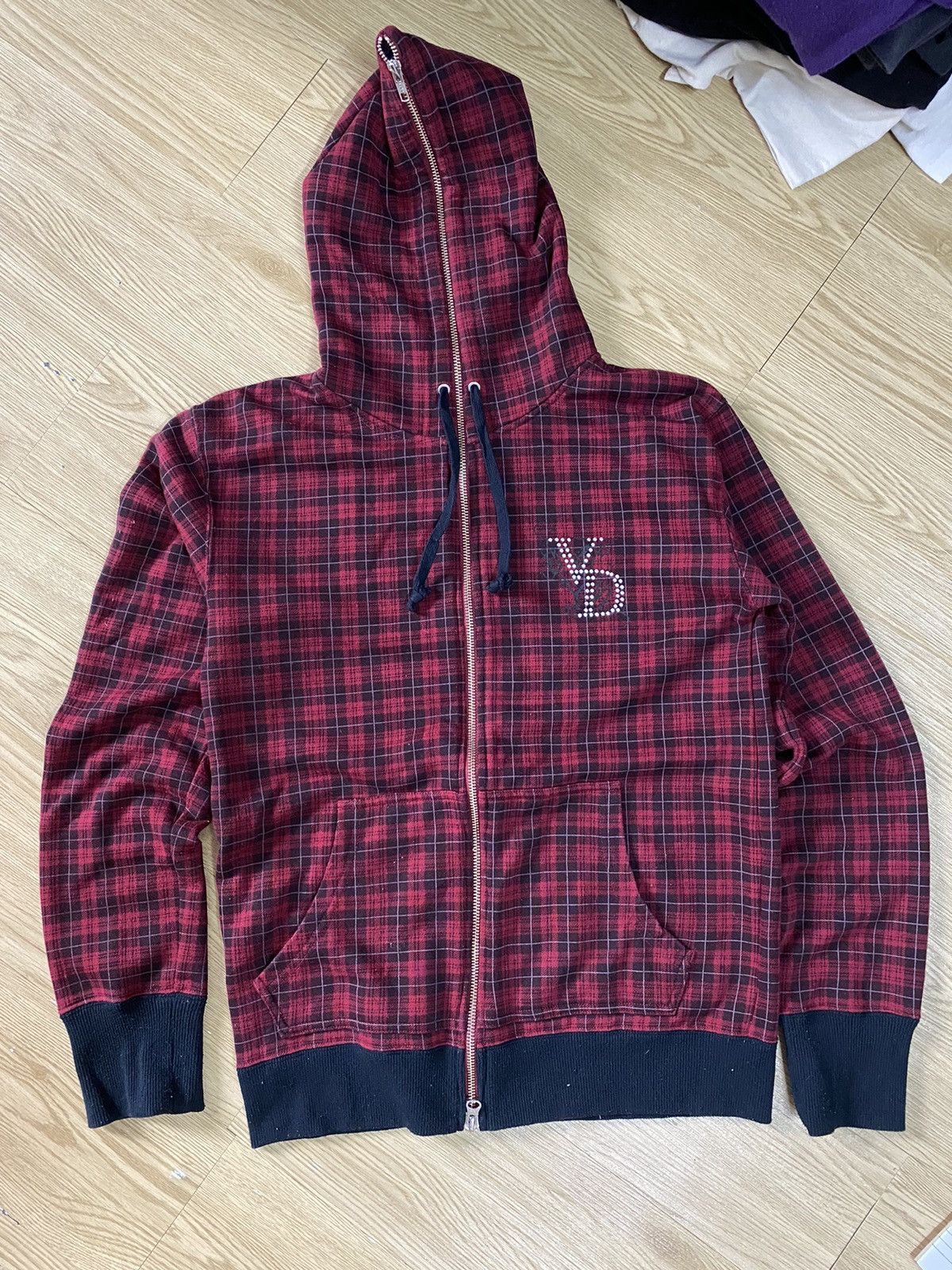 Von Dutch Full Zipper Hoodie With Back Print Logo Genuine Vintage Size US S / EU 44-46 / 1 - 1 Thumbnail