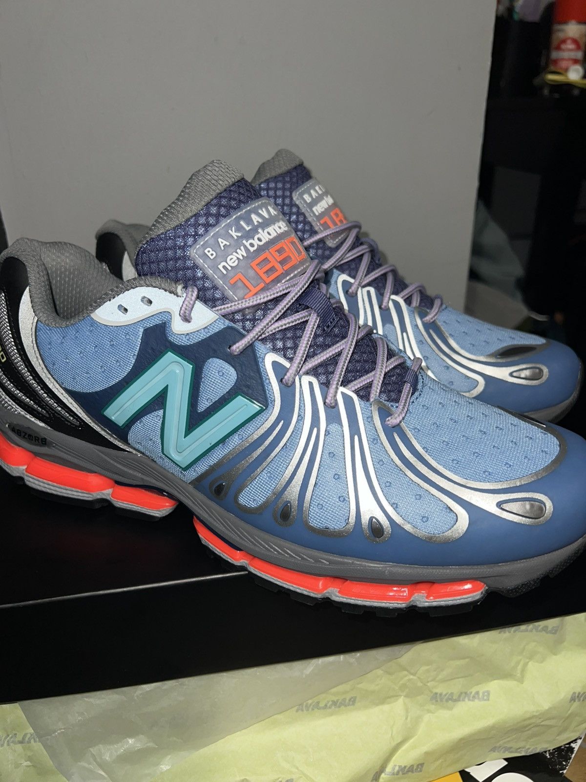 Action Bronson × New Balance Cyber Tears New Balance Baklava 9.5US Size US 9.5 / EU 42-43 - 1 Thumbnail