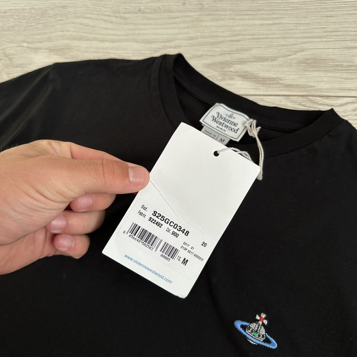 Vivienne Westwood NWT Vivienne Westwood Small Logo T Shirt Size US M / EU 48-50 / 2 - 4 Thumbnail