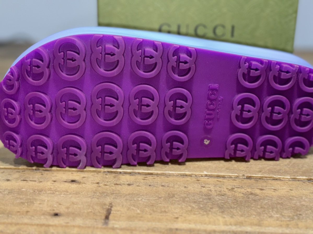 Gucci Gucci Interlocking G Rubber Slides Size US 12 / IT 42 - 9 Thumbnail