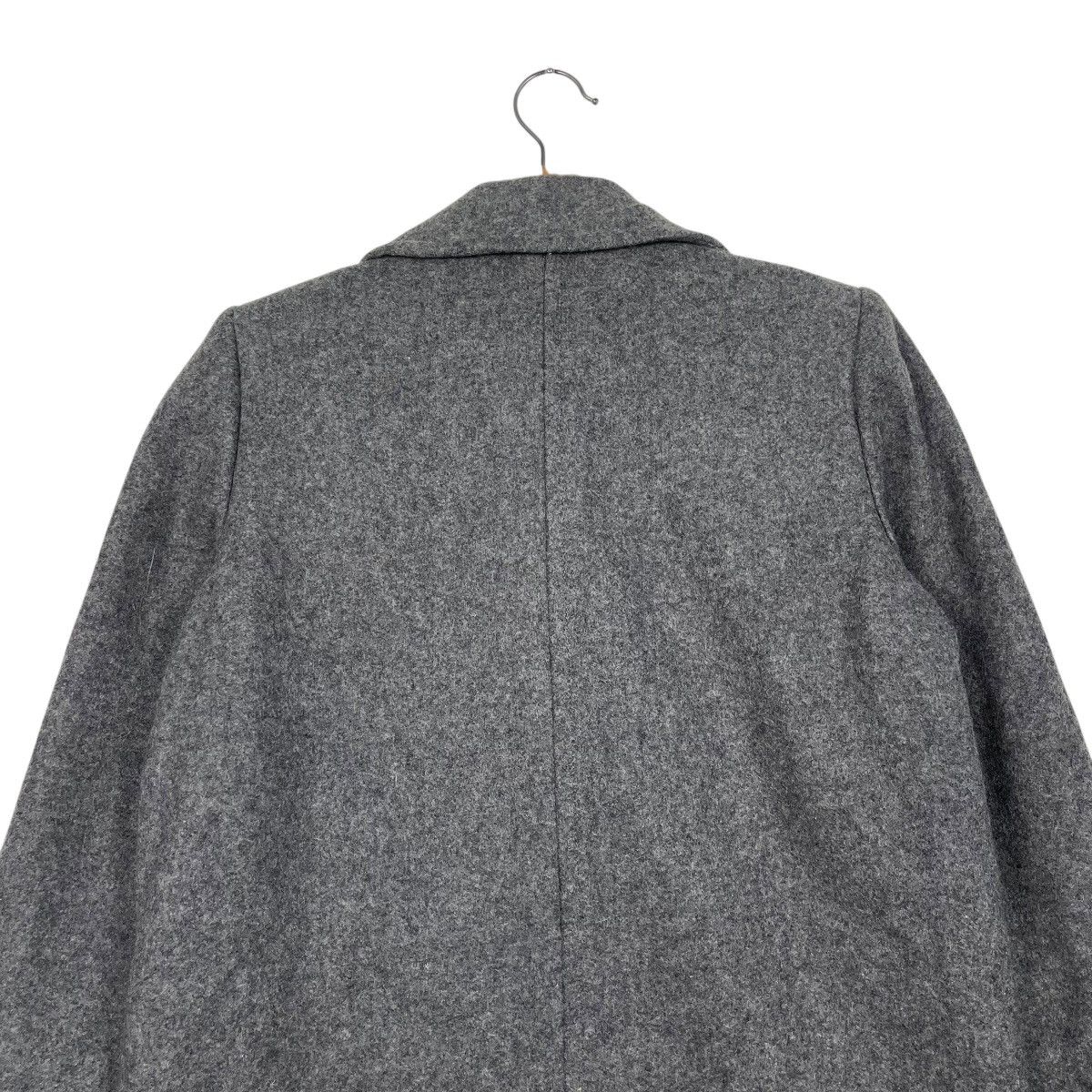 Japanese Brand Ascot Double Breasted Wool Coat Size M / US 6-8 / IT 42-44 - 8 Thumbnail