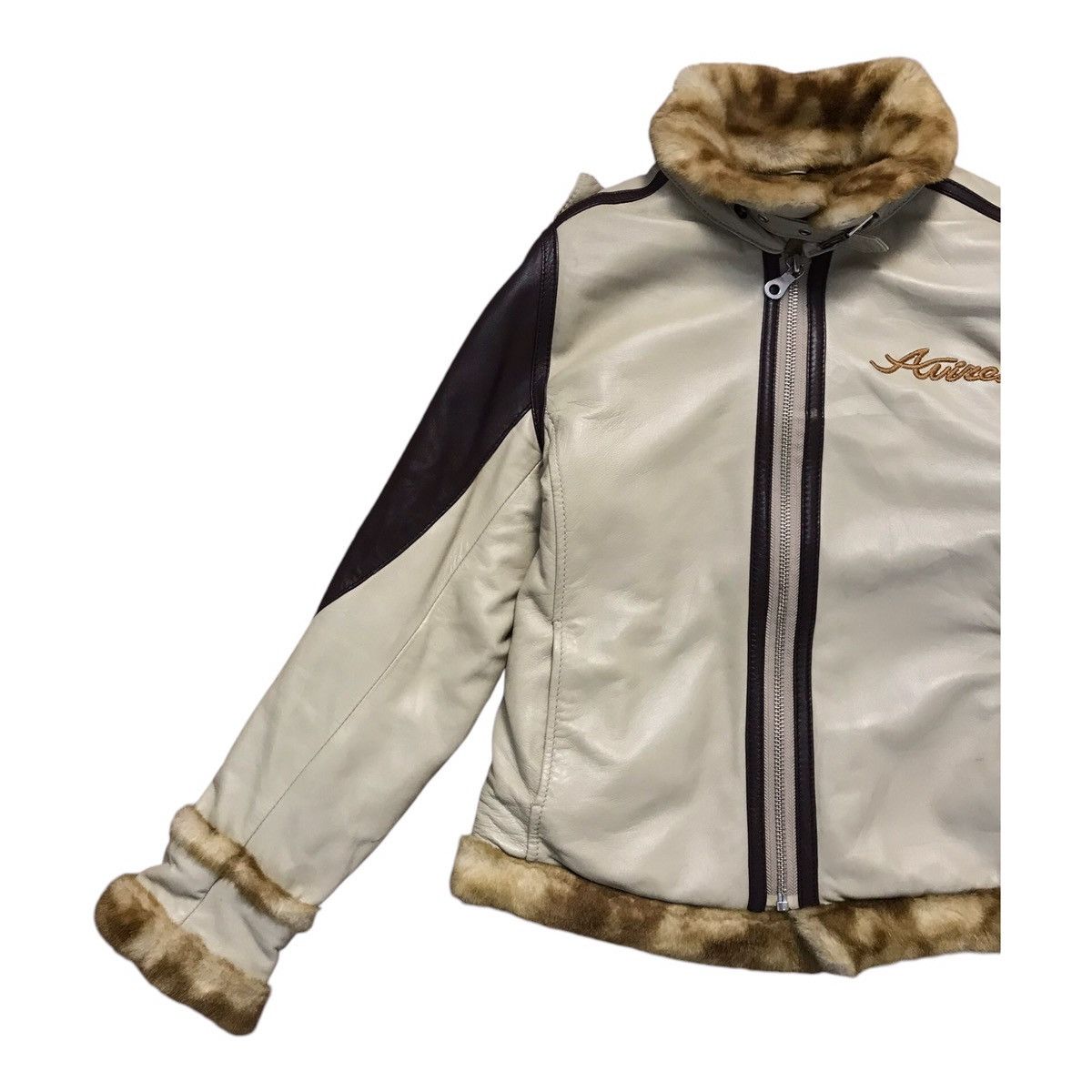 Avirex × Hysteric Glamour × Japanese Brand Avirex Lined Fur Jacket Size US S / EU 44-46 / 1 - 4 Thumbnail