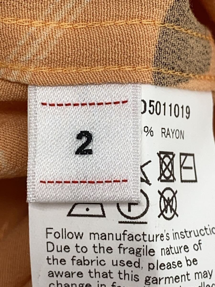 Visvim Orange Rayon Copa Bats Shirt Size US S / EU 44-46 / 1 - 4 Thumbnail