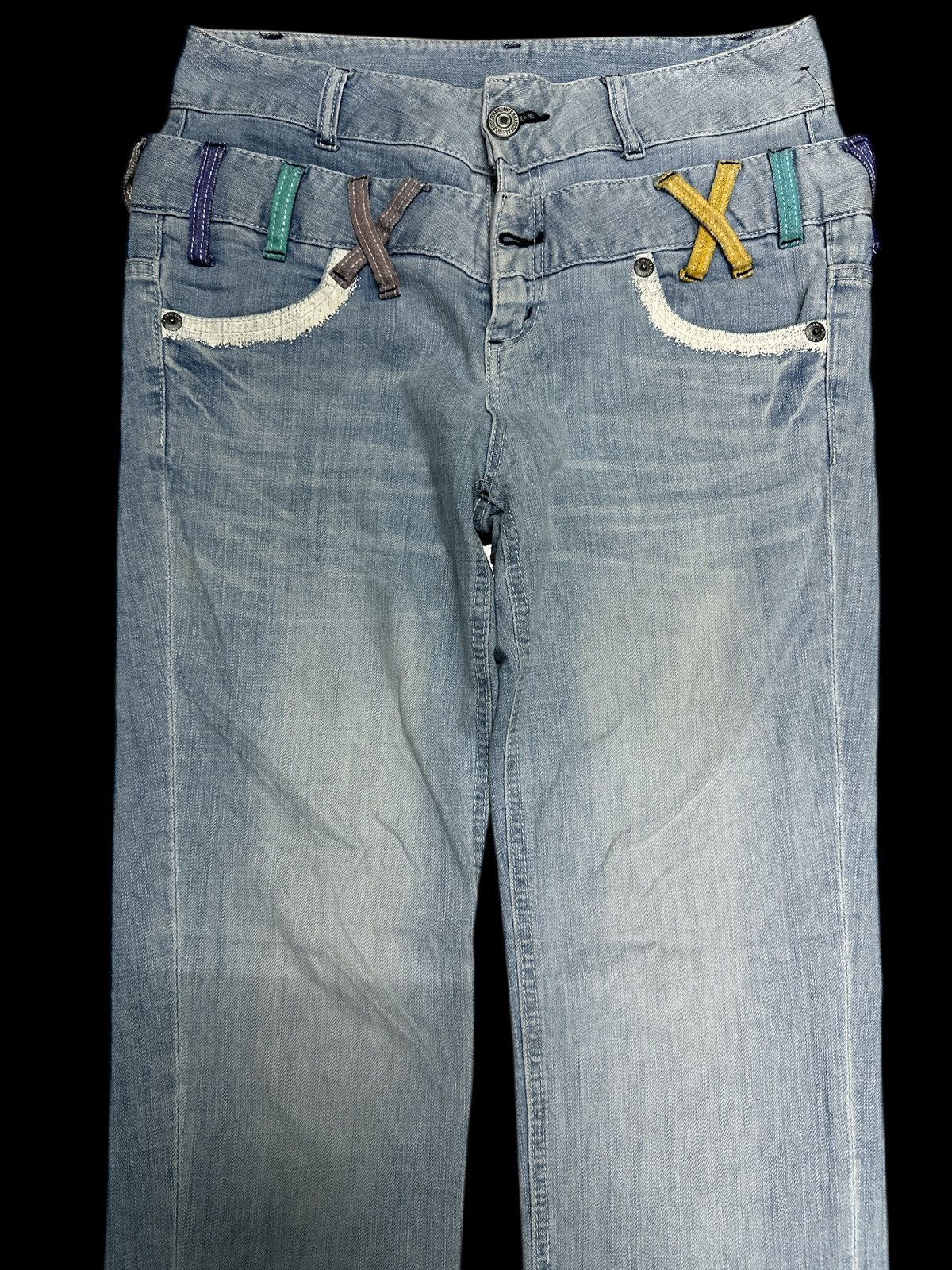 Kapital Double Waist 💥 Straight Denim Double waist💥 Size US 30 / EU 46 - 2 Thumbnail