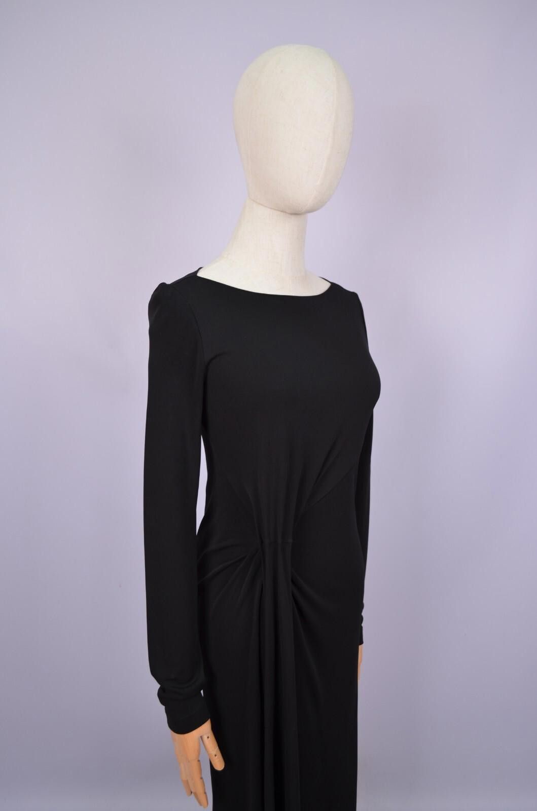 Louis Vuitton Louis Vuitton Black Knee Length Viscose Dress Size 40 US8 Size M / US 6-8 / IT 42-44 - 9 Thumbnail