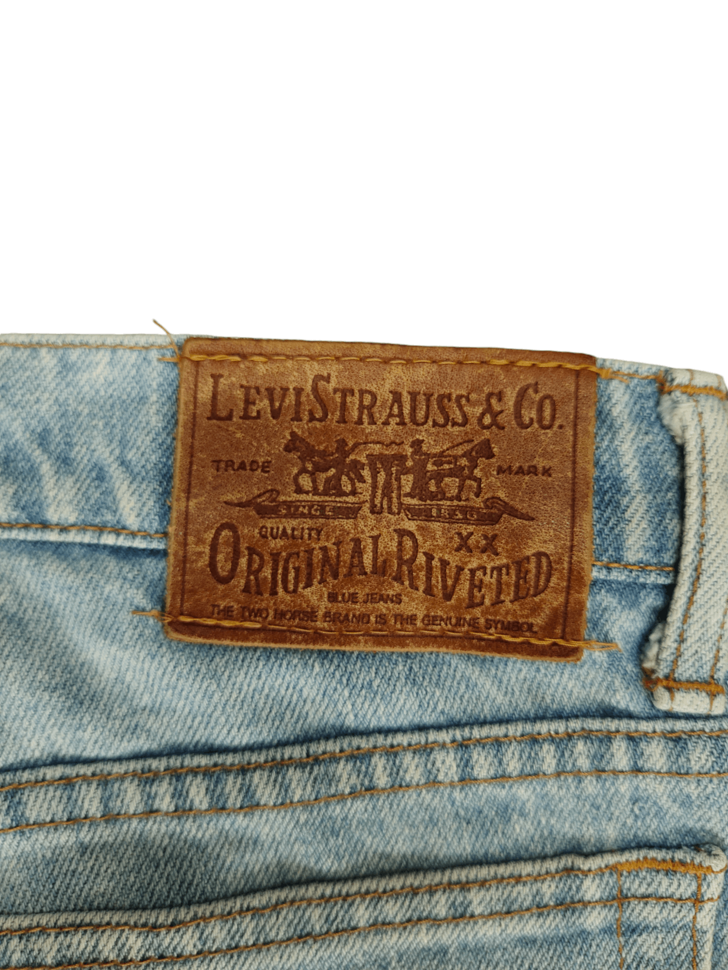 Levi's Vintage 1992 Levis 640 Light Wash Denim Jeans Size US 31 - 14 Thumbnail