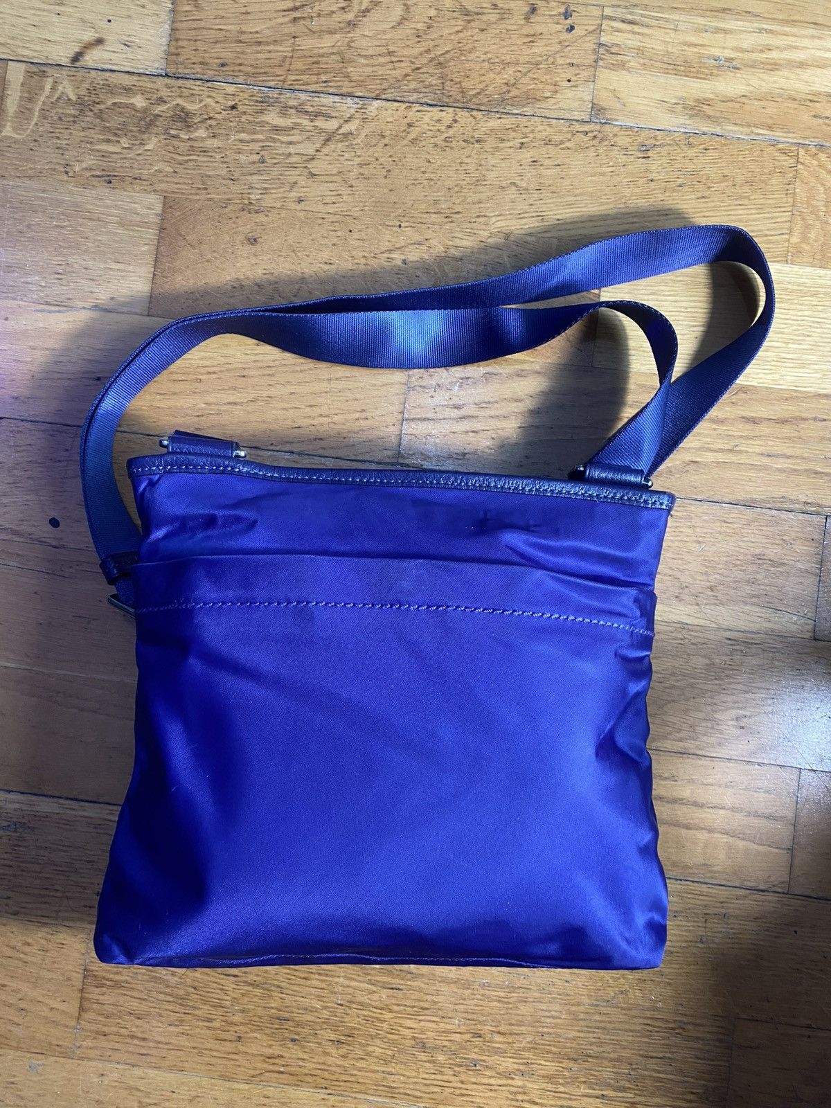 Tumi TUMI Blue Nylon Crossbody Shoulder Bag Size ONE SIZE - 1 Thumbnail