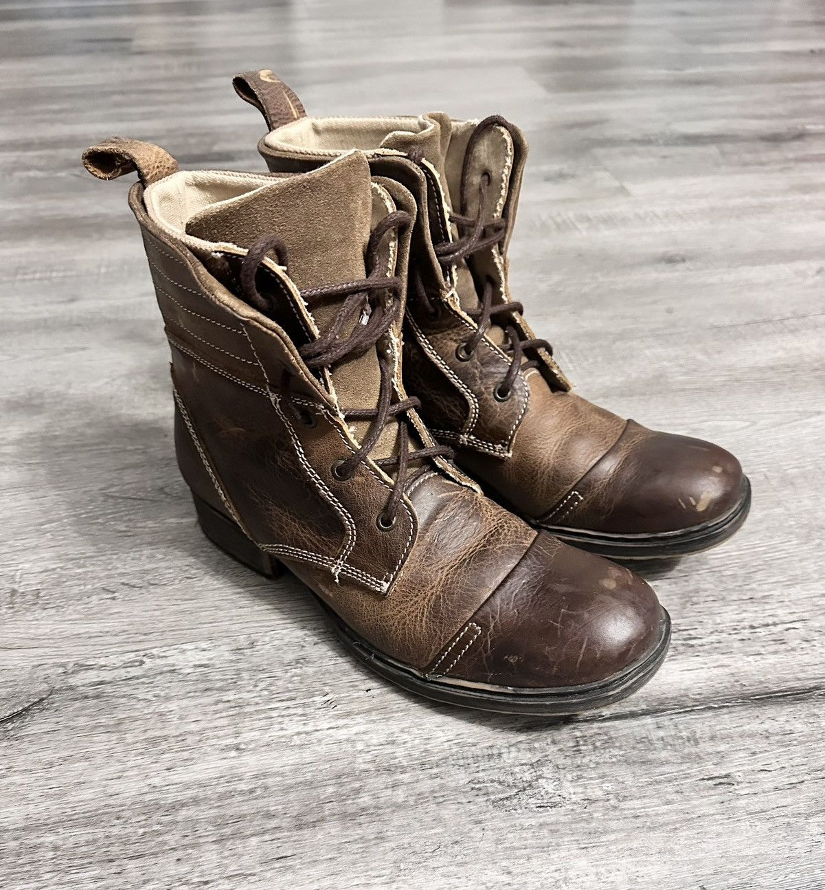 Bed Stu Bed Stu Mens Burst Brown Rustic Distressed Boot Size 11 Grailed